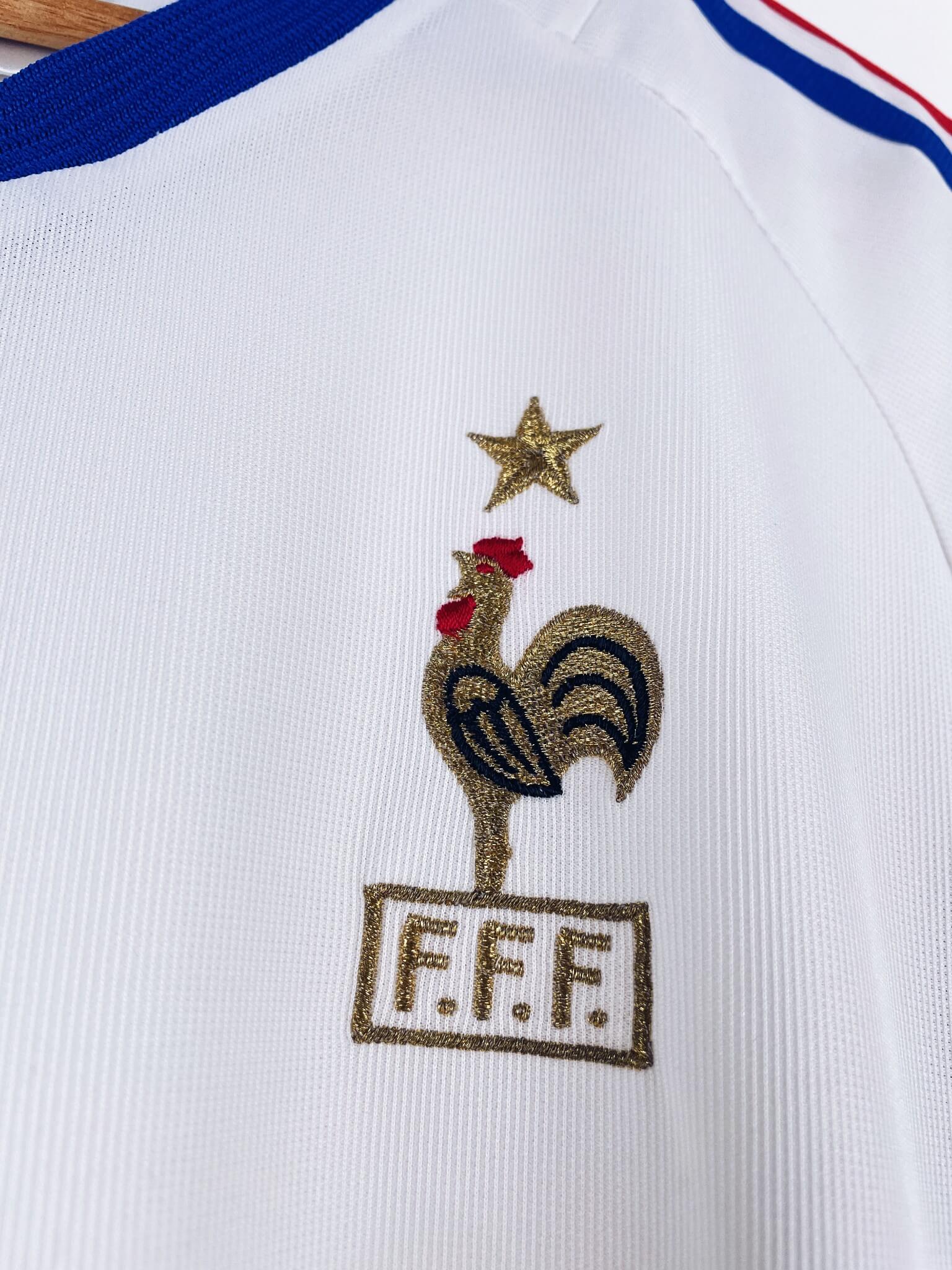 maillot vintage extérieur équipe de France 2002