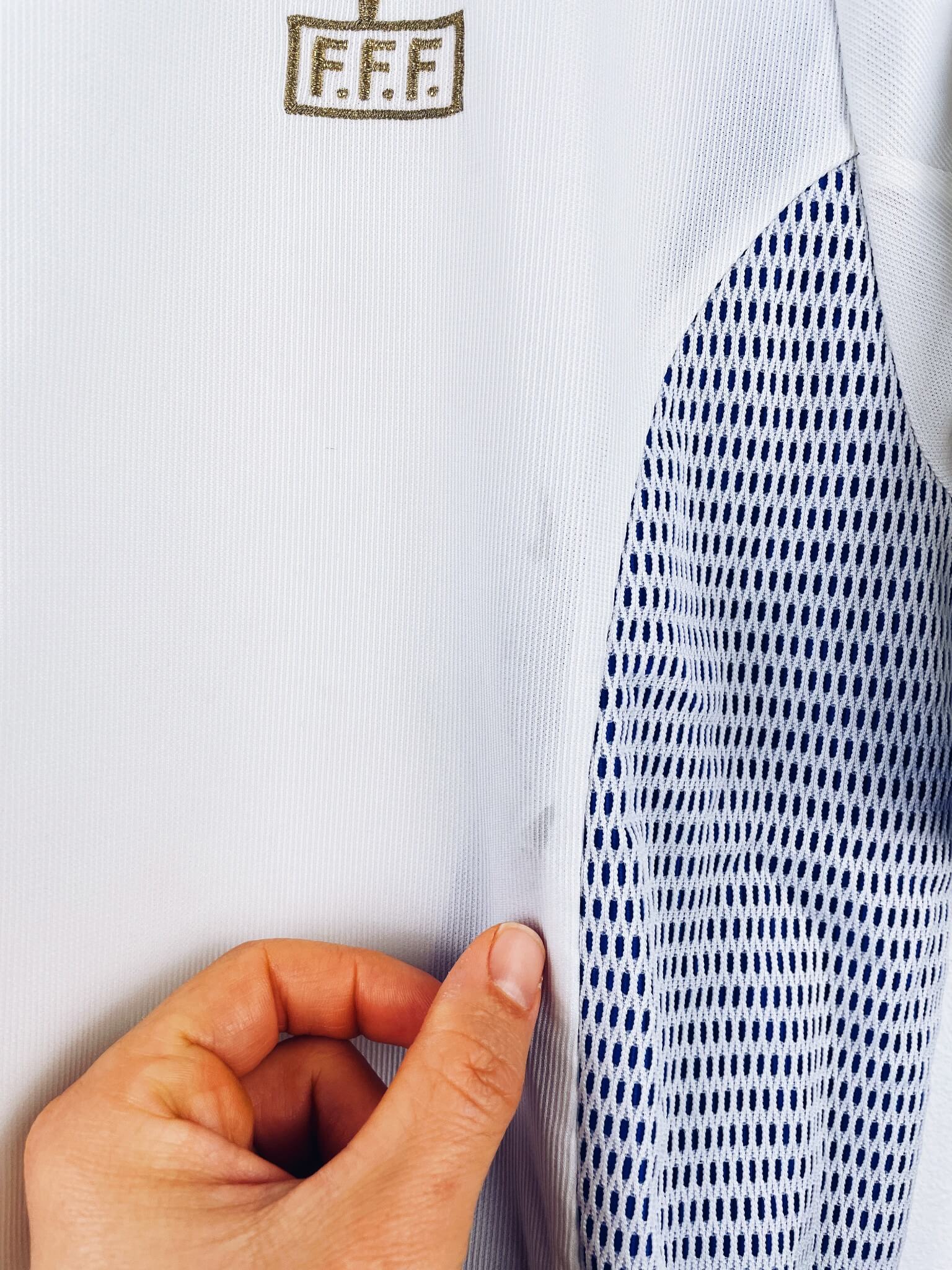 maillot vintage extérieur équipe de France 2002