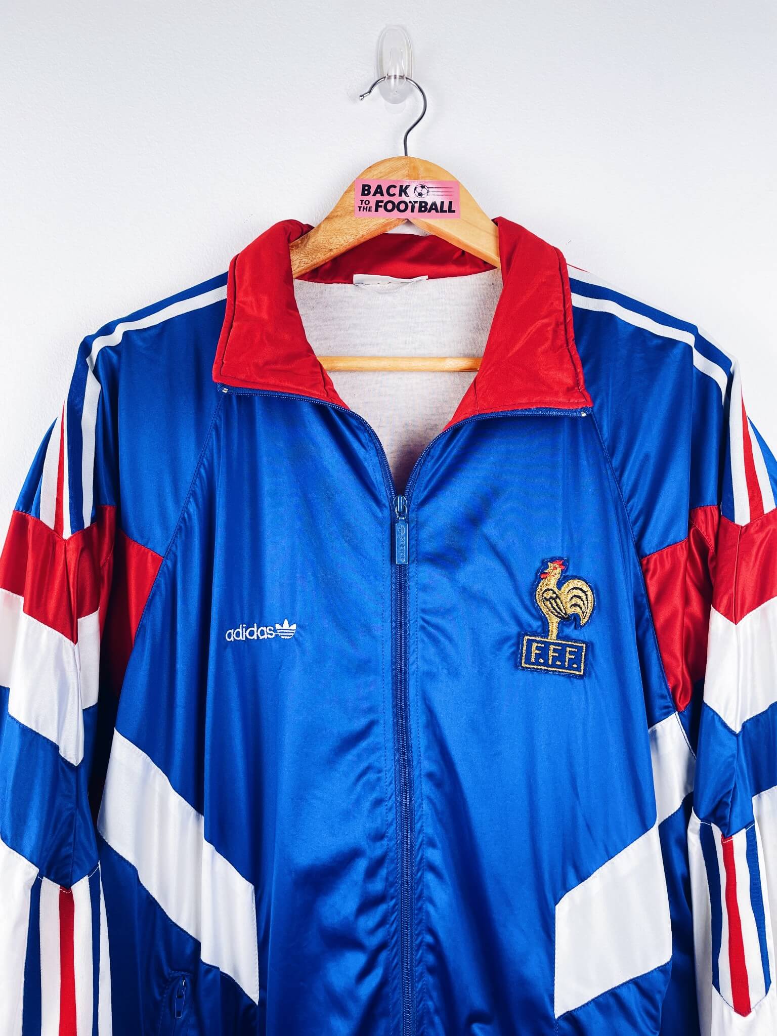 veste vintage équipe de France 1992