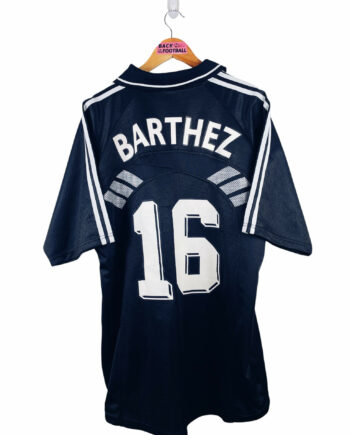 maillot vintage gardien équipe de France 1998 floqué Barthez #16