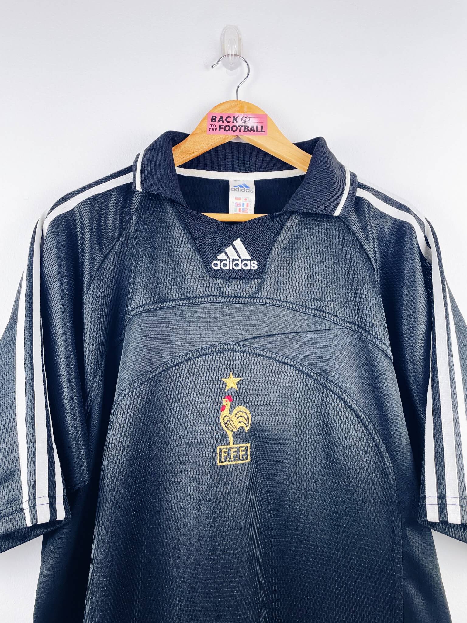 maillot vintage gardien équipe de France 1998 floqué Barthez #16