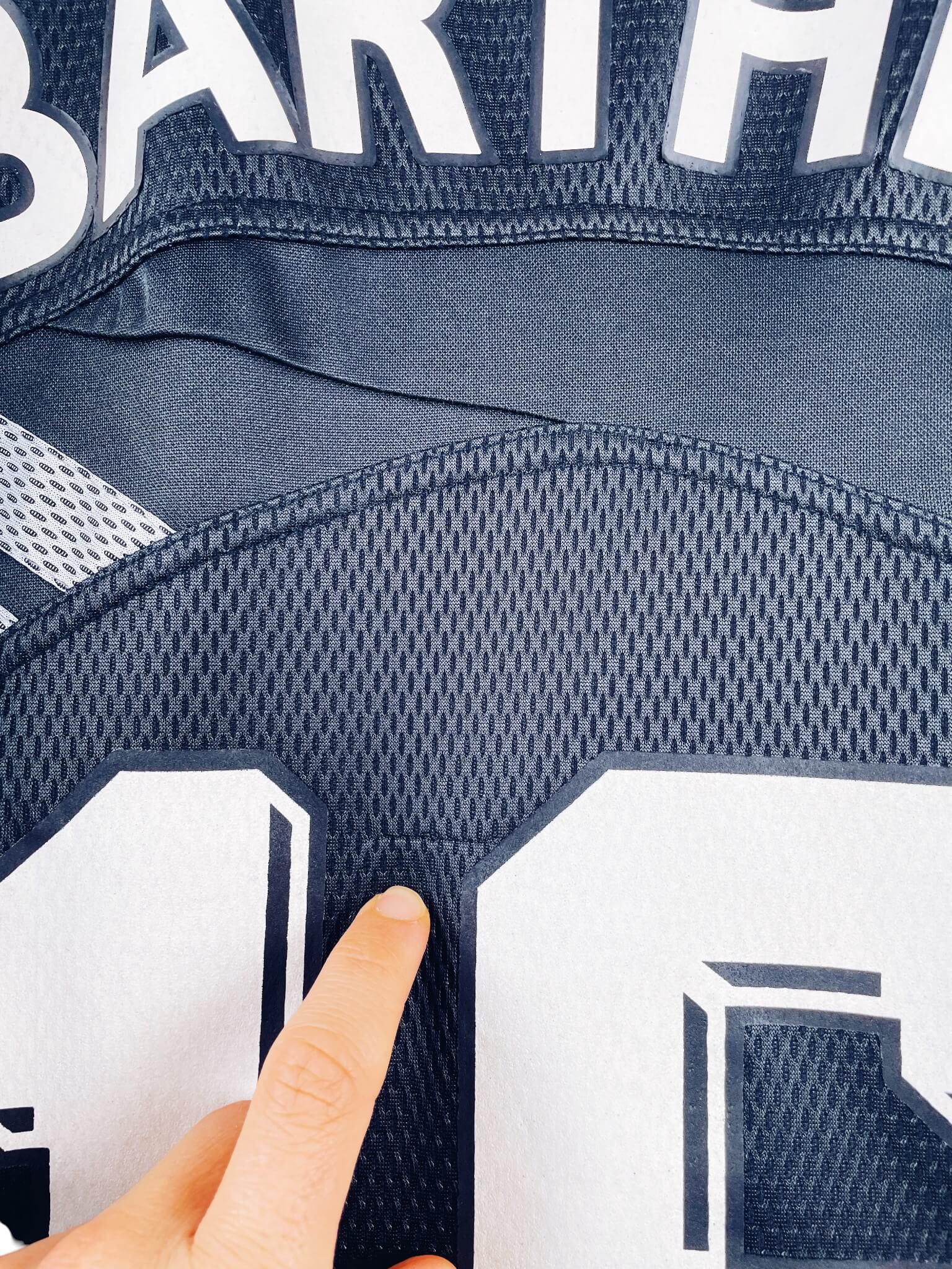 maillot vintage gardien équipe de France 1998 floqué Barthez #16