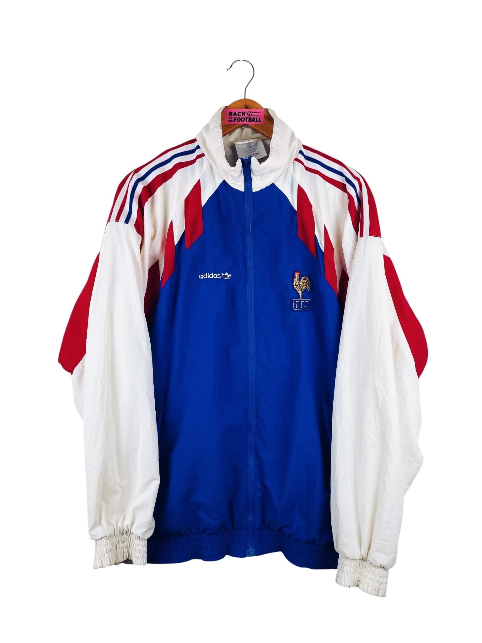 veste vintage équipe de France 1990