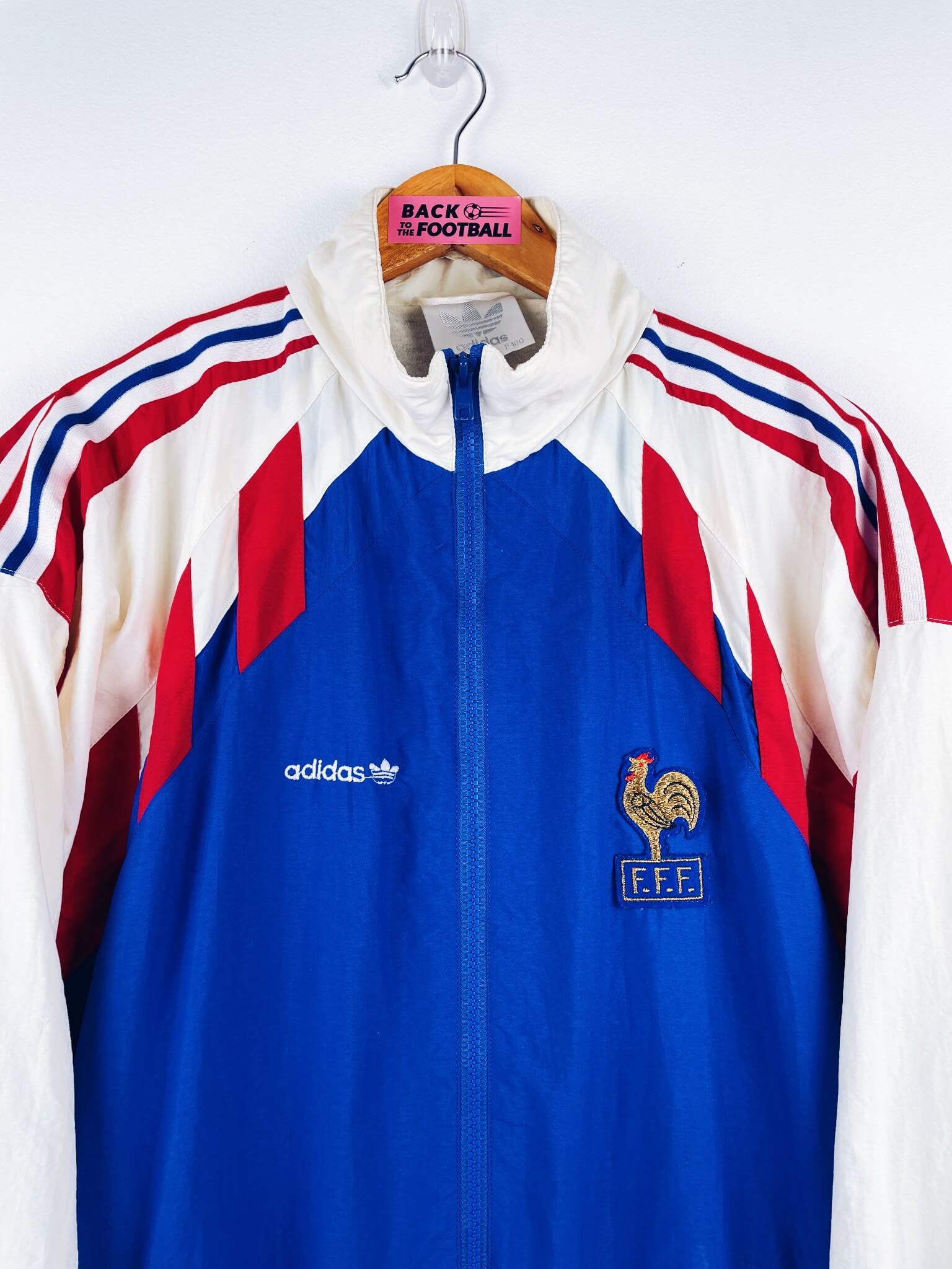 veste vintage équipe de France 1990
