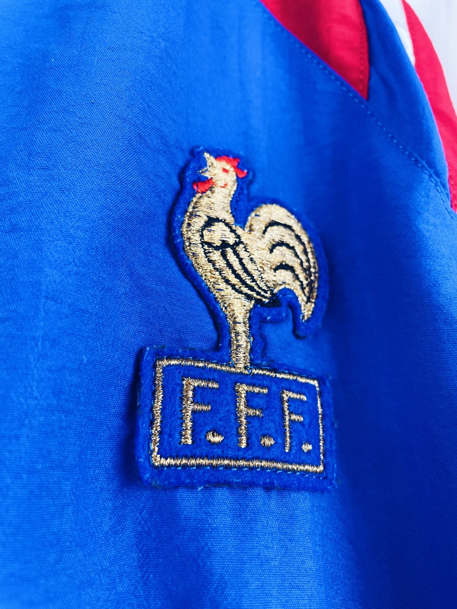 veste vintage équipe de France 1990