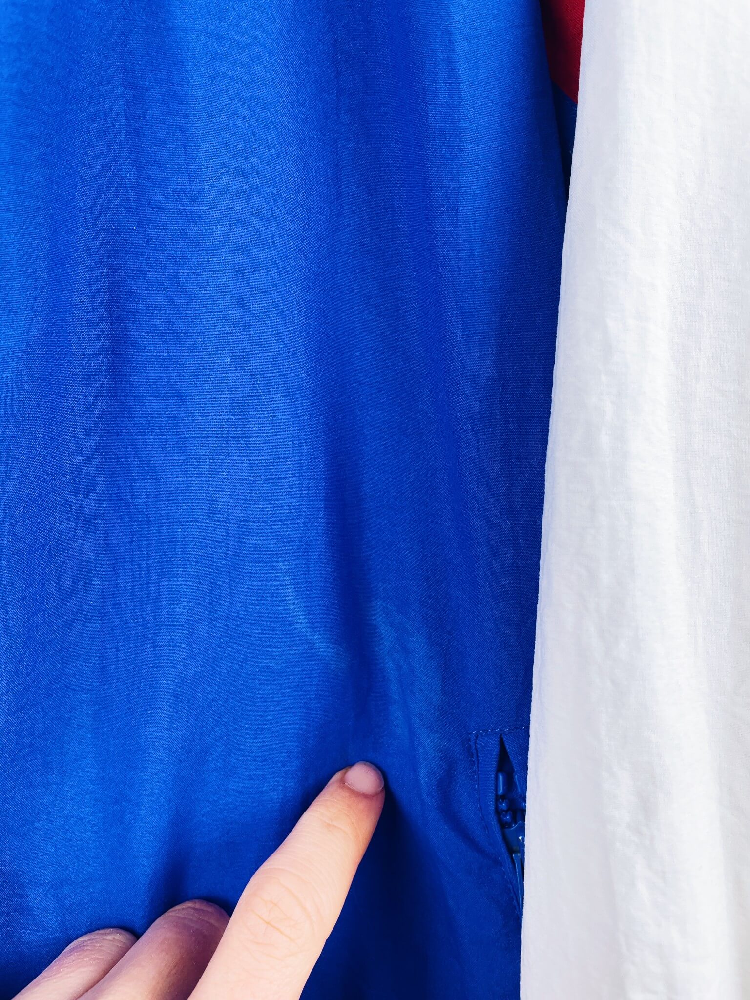 veste vintage équipe de France 1990