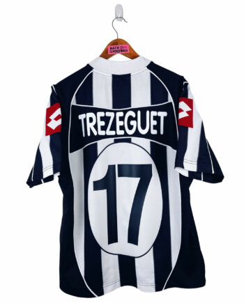 maillot vintage domicile Juventus 2002/2003 floqué Trezeguet #17