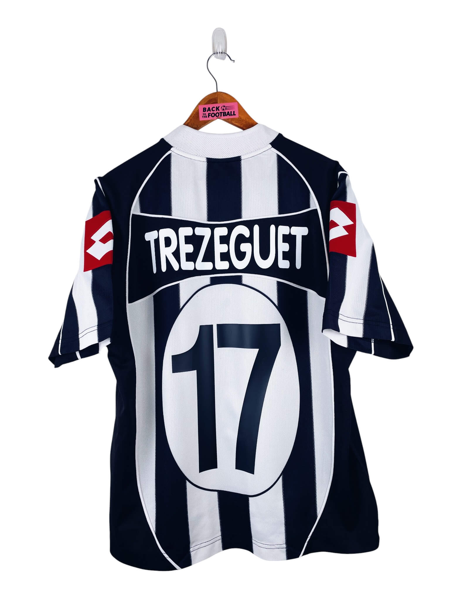 maillot vintage domicile Juventus 2002/2003 floqué Trezeguet #17