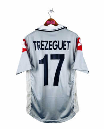 maillot vintage extérieur Juventus 2000/2001 floqué Trezeguet #17