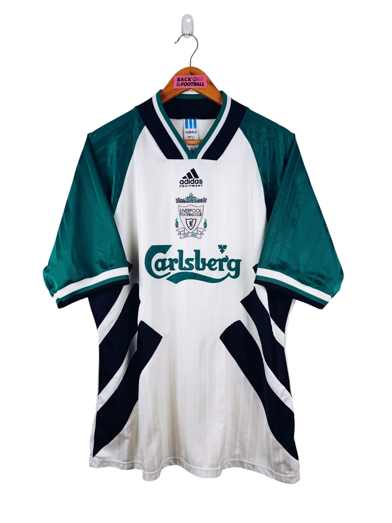 maillot vintage extérieur Liverpool 1993/1995
