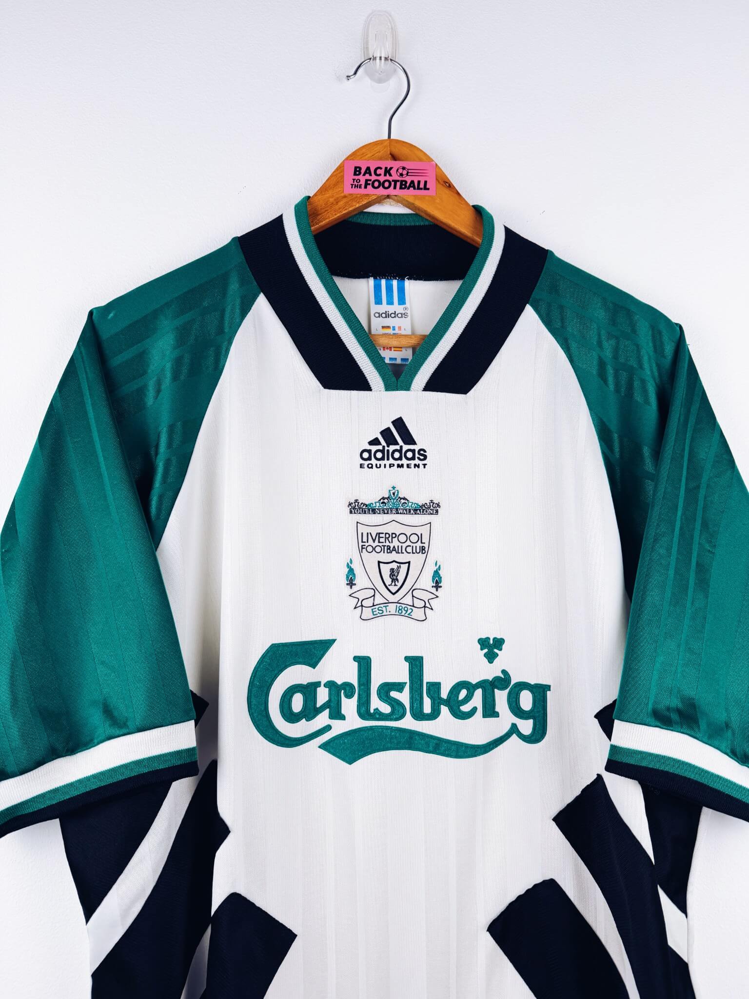 maillot vintage extérieur Liverpool 1993/1995