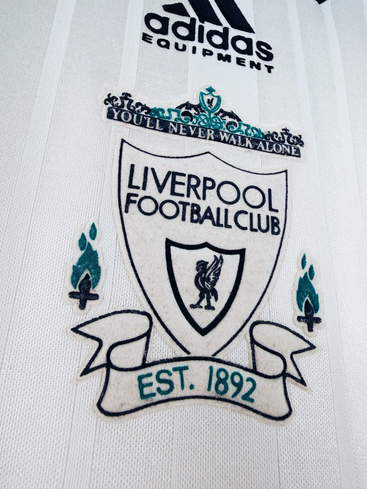 maillot vintage extérieur Liverpool 1993/1995