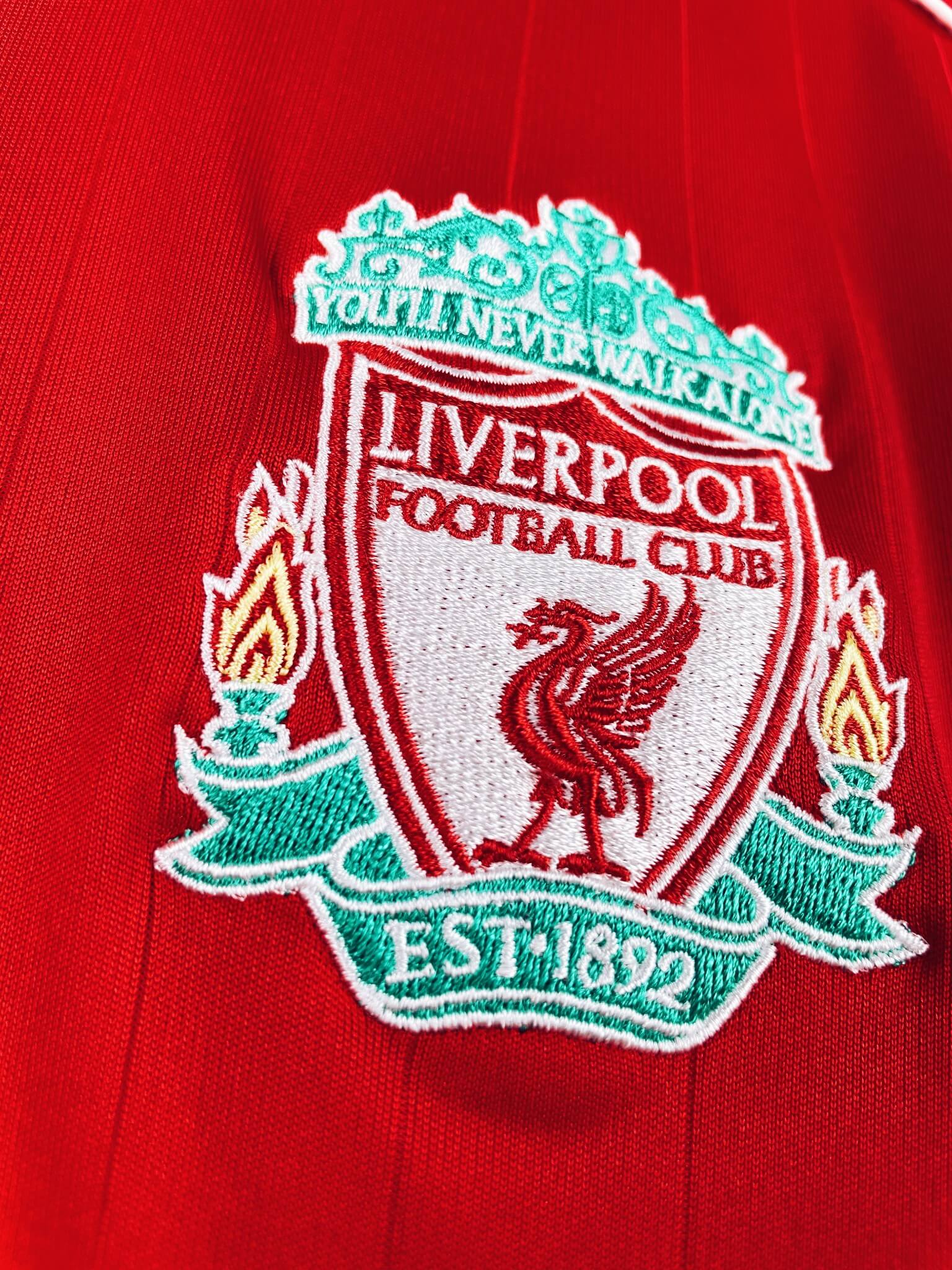 maillot vintage domicile Liverpool 2006/2008