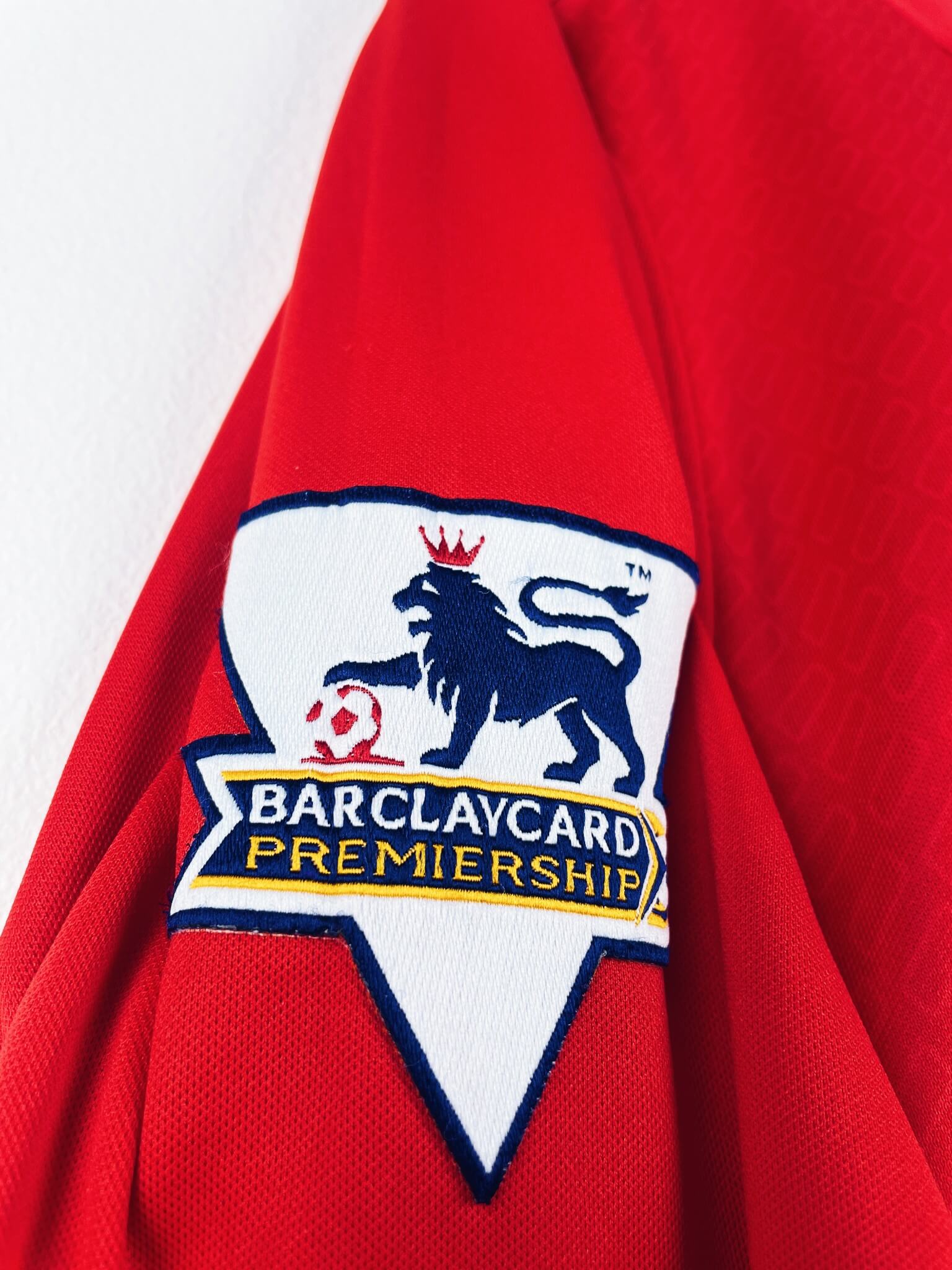 maillot vintage domicile Liverpool 2004/2005 floqué Gerrard #8