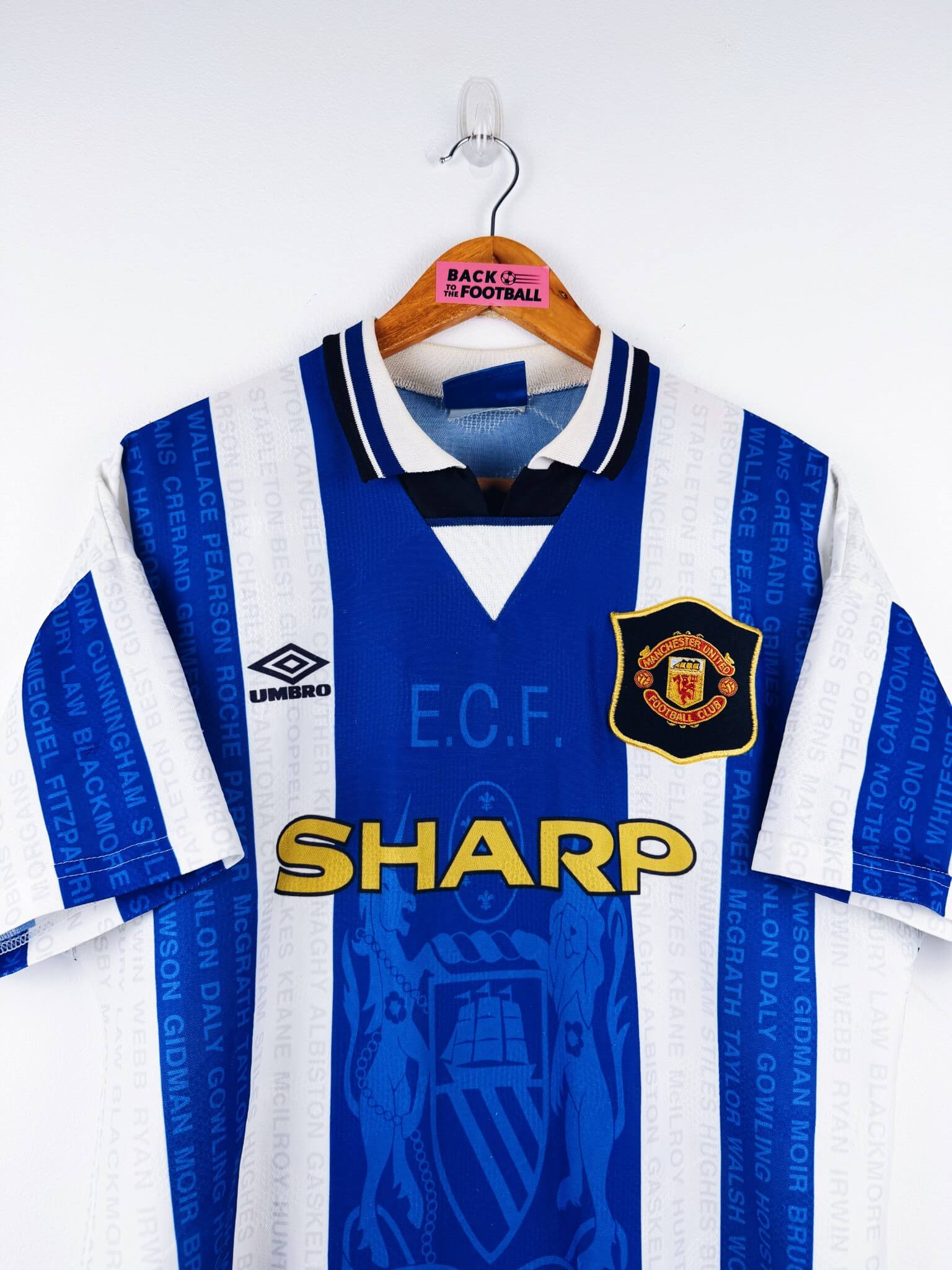 maillot vintage third Manchester United 1994/1996
