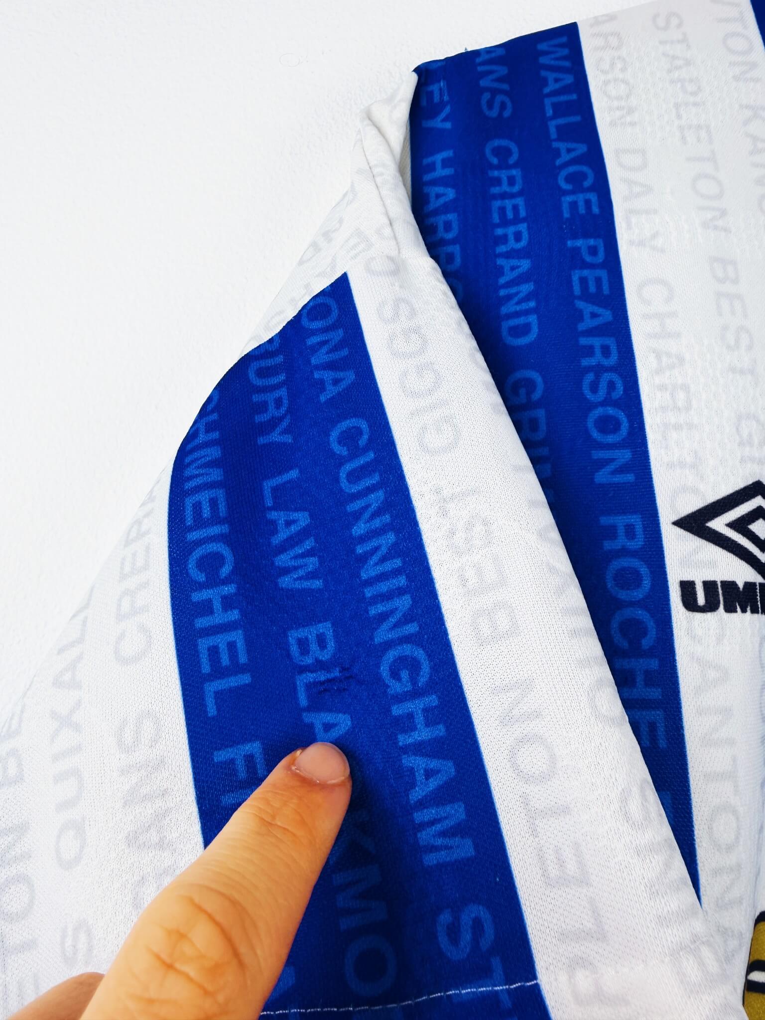 maillot vintage third Manchester United 1994/1996