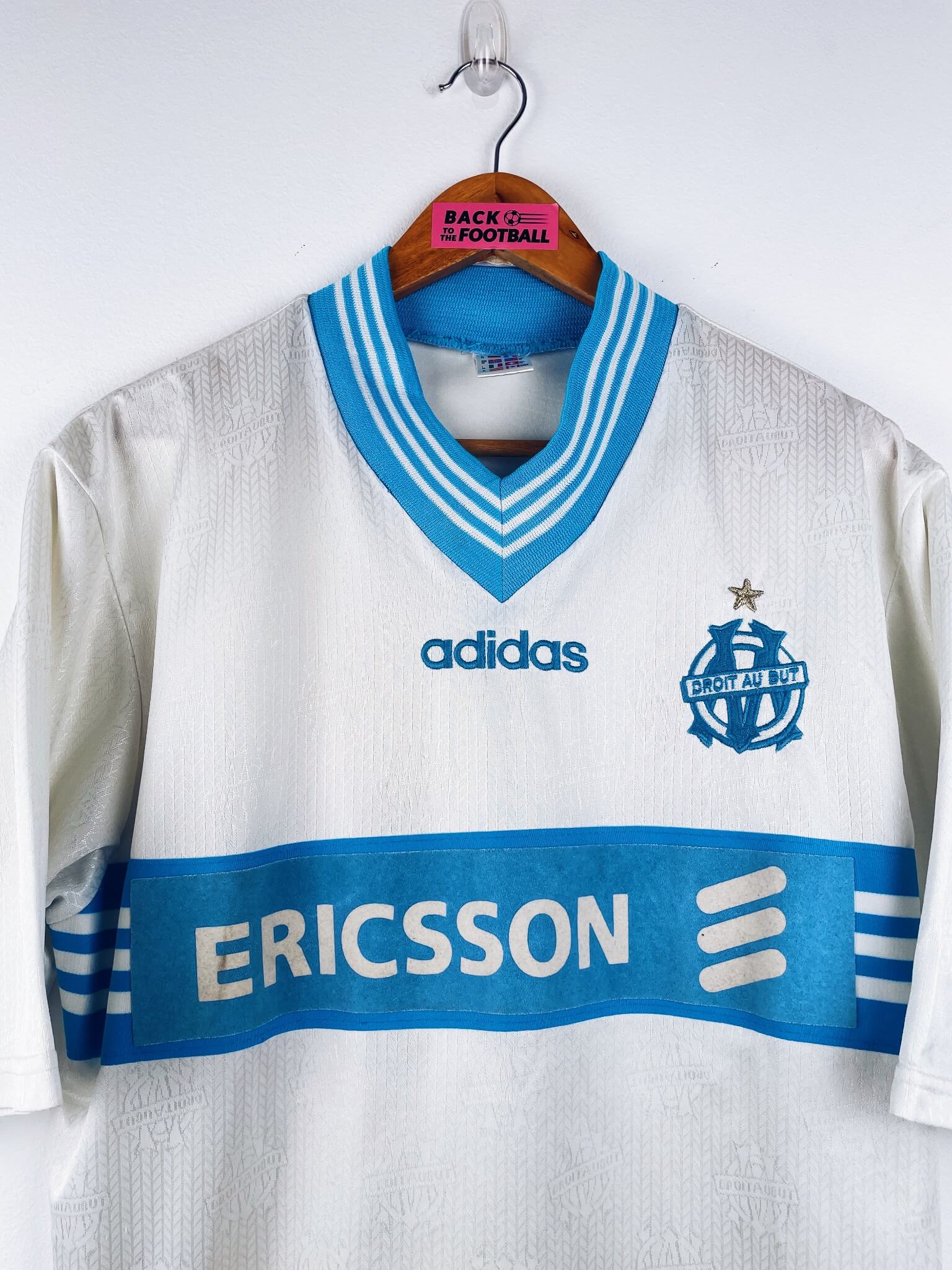 maillot vintage domicile OM 1997/1998