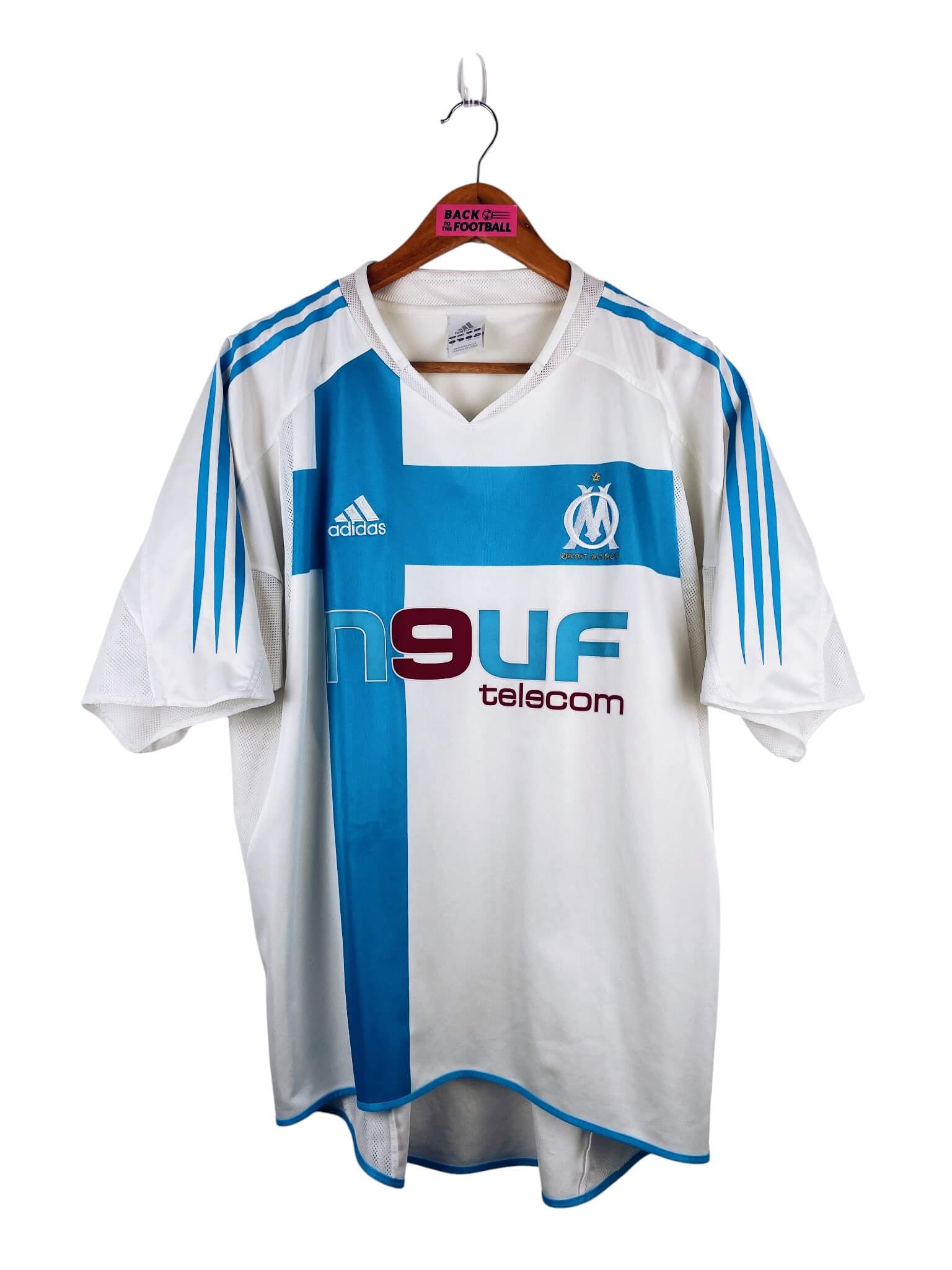 maillot vintage domicile OM 2004/2005