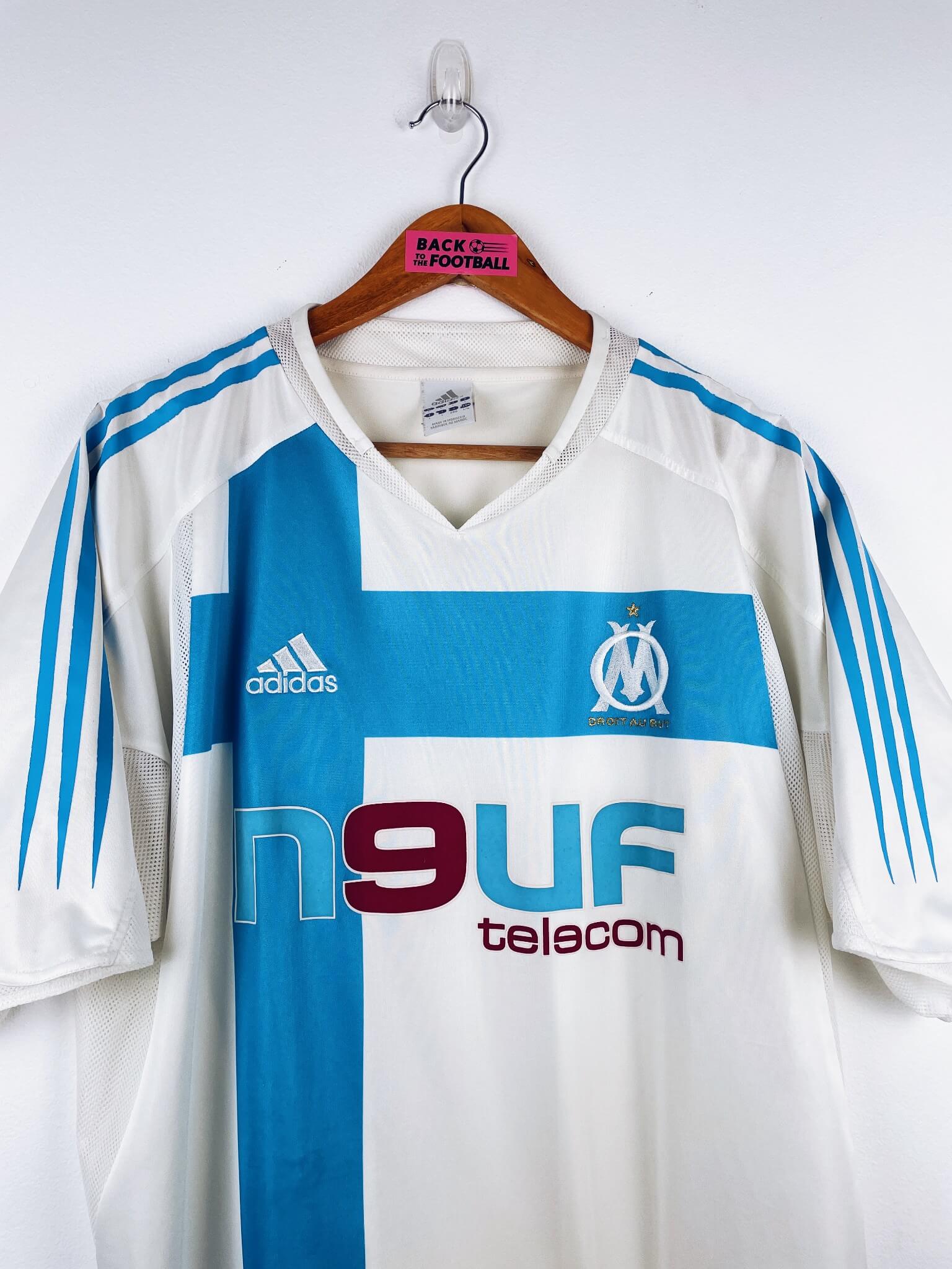 maillot vintage domicile OM 2004/2005