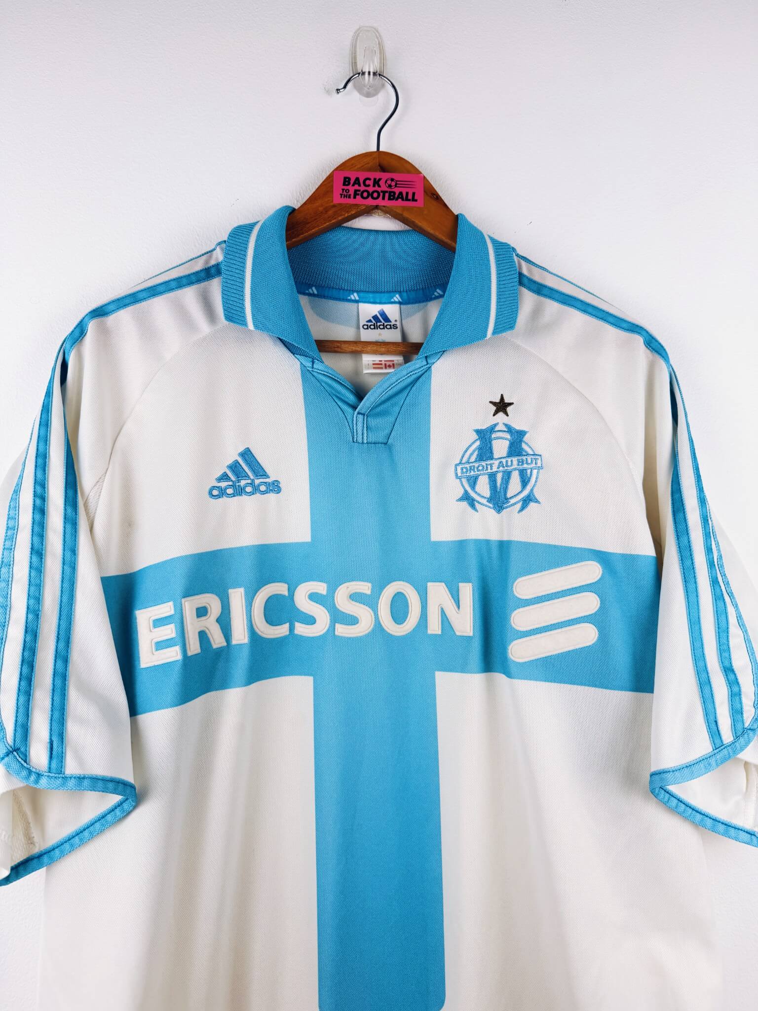 maillot vintage domicile OM 2000/2001