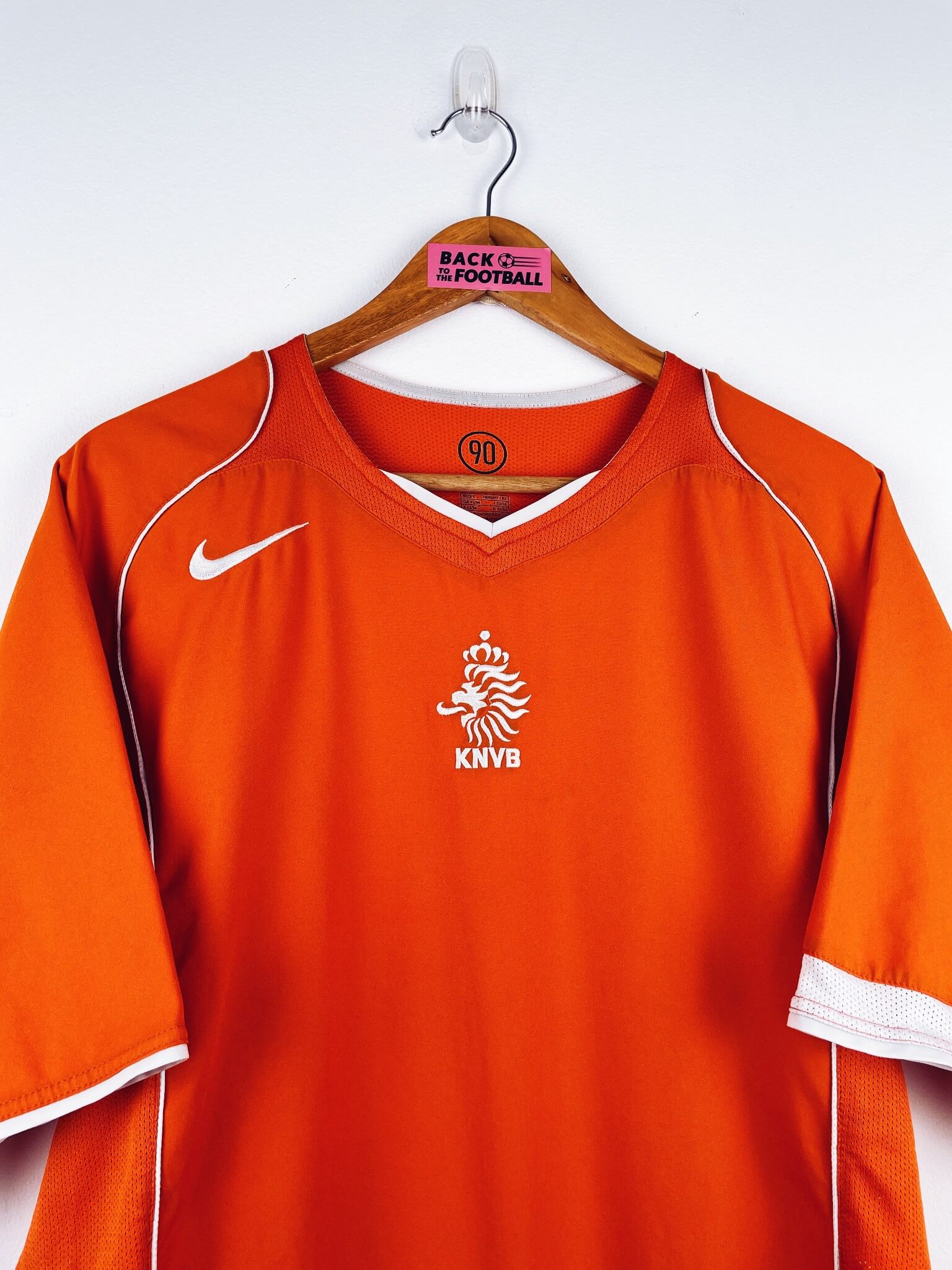 maillot vintage domicile Pays-Bas 2004