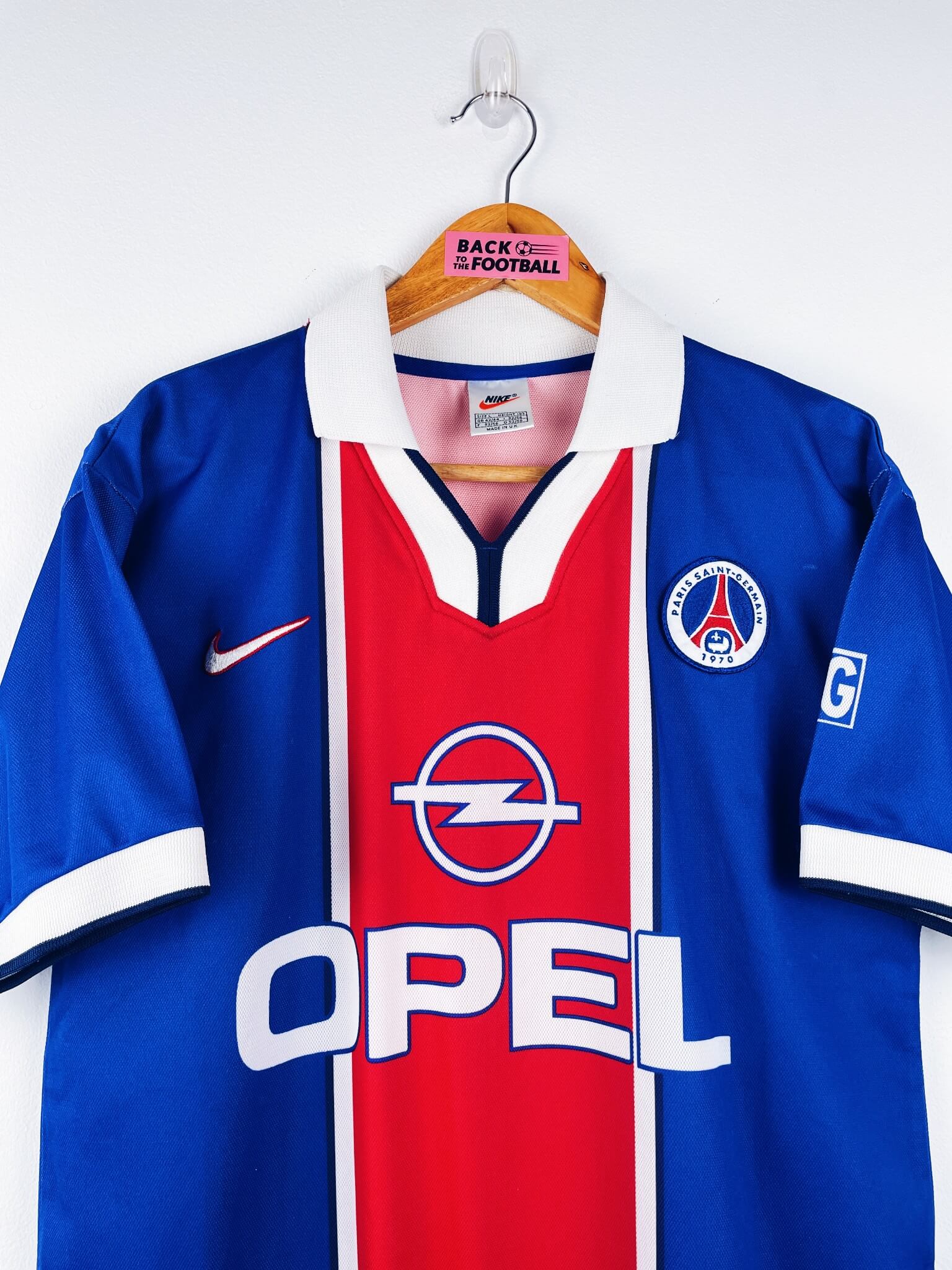 maillot vintage domicile PSG 1997/1998