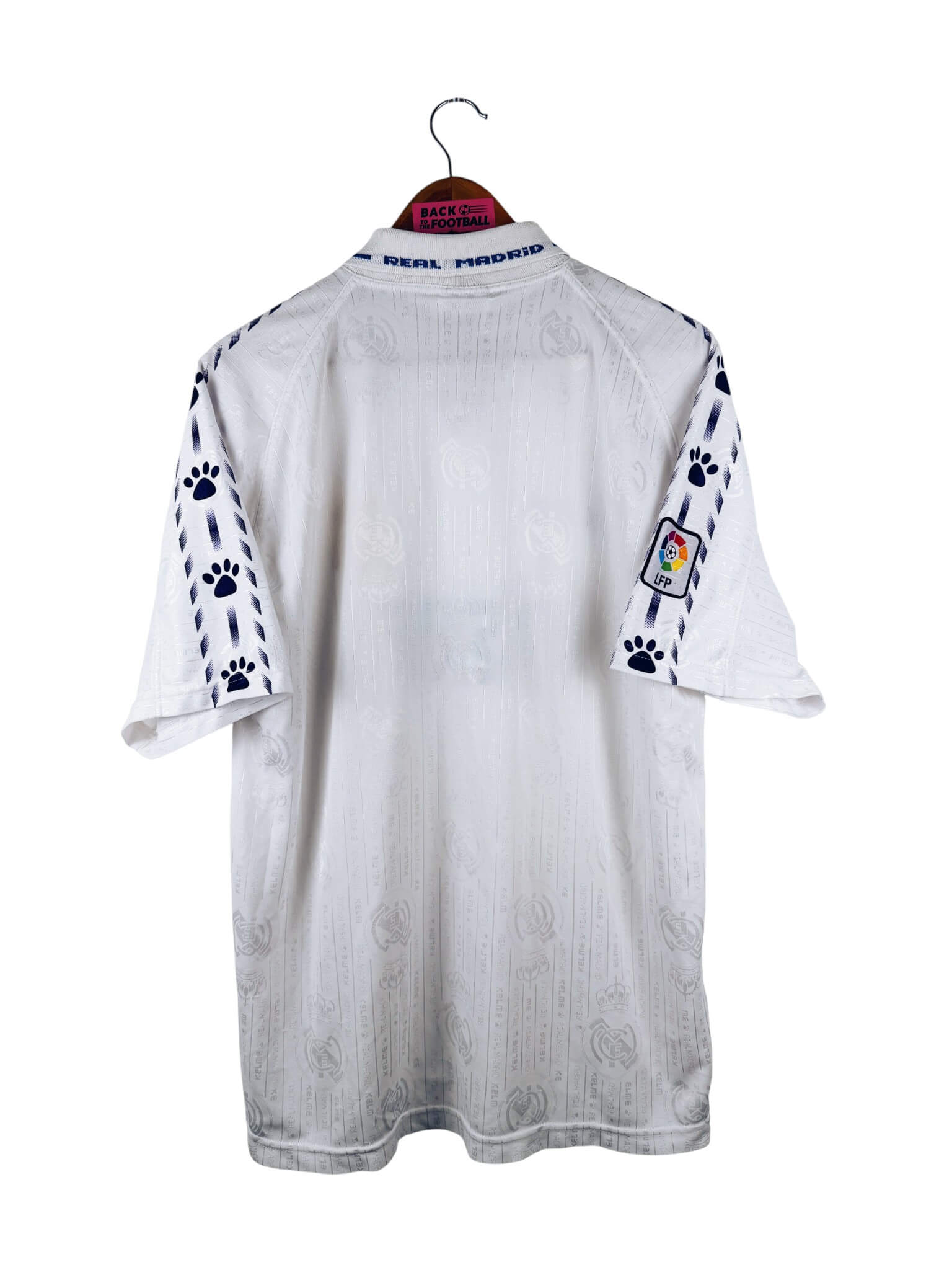 maillot vintage domicile Real Madrid 1996/1997