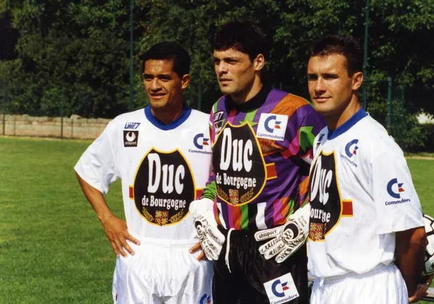 maillot vintage domicile AJ Auxerre 1991/1992