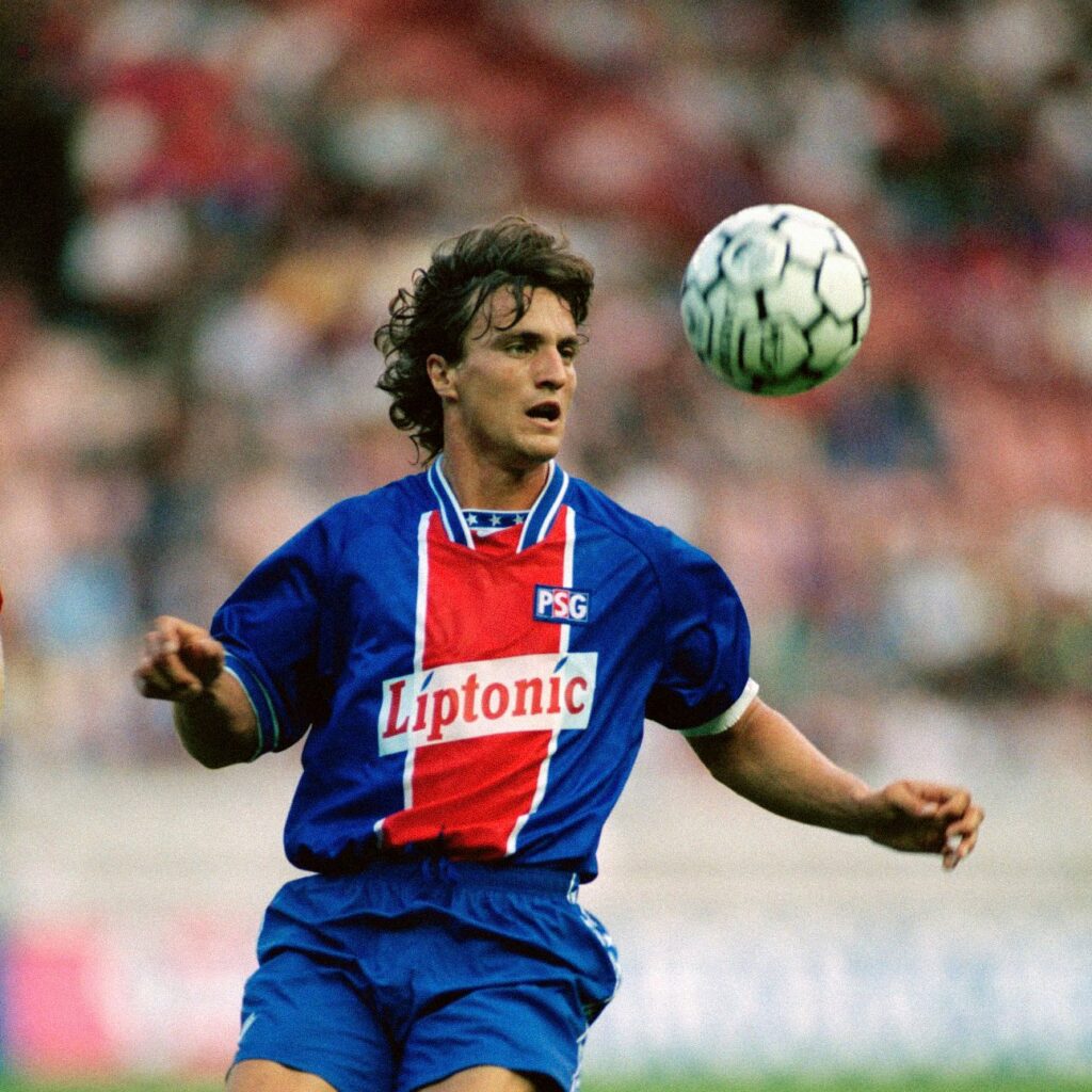 maillot vintage Europe PSG 1994/1995 Liptonic