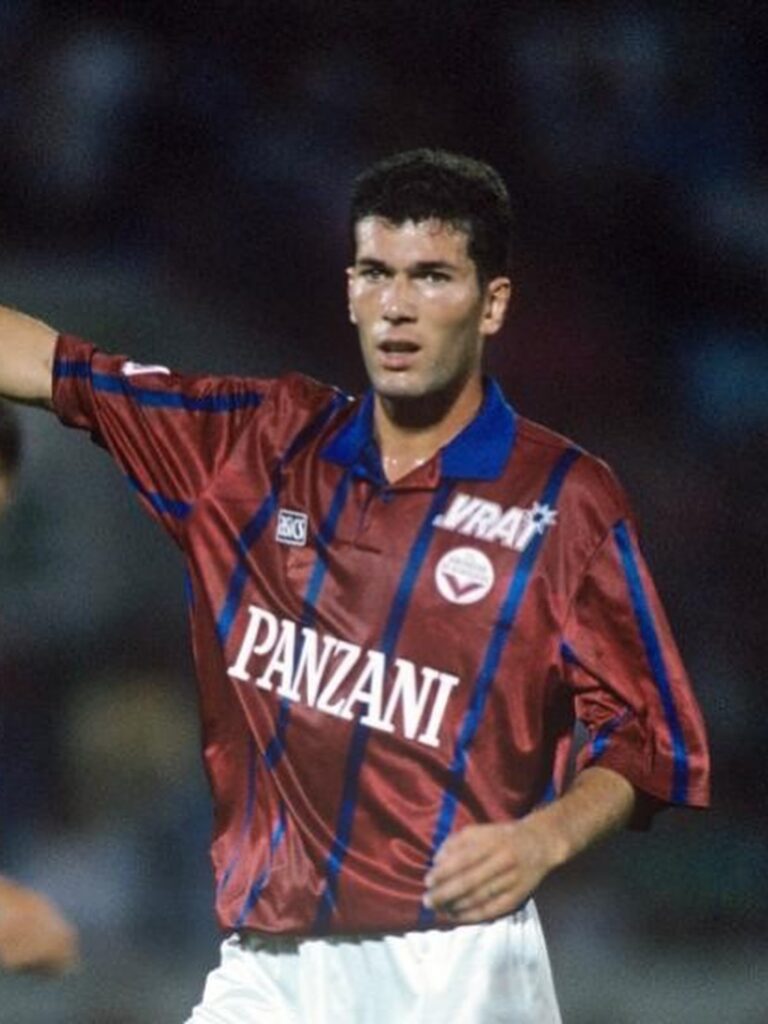 maillot vintage domicile Girondins de Bordeaux 1994/1995 Panzani