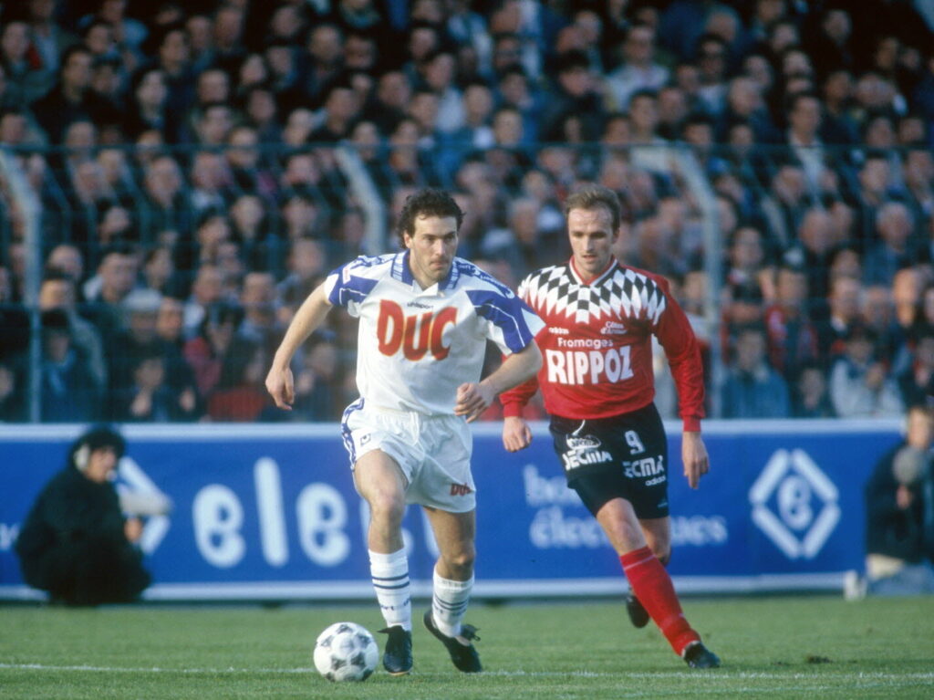 maillot vintage domicile AJ Auxerre 1995/1996