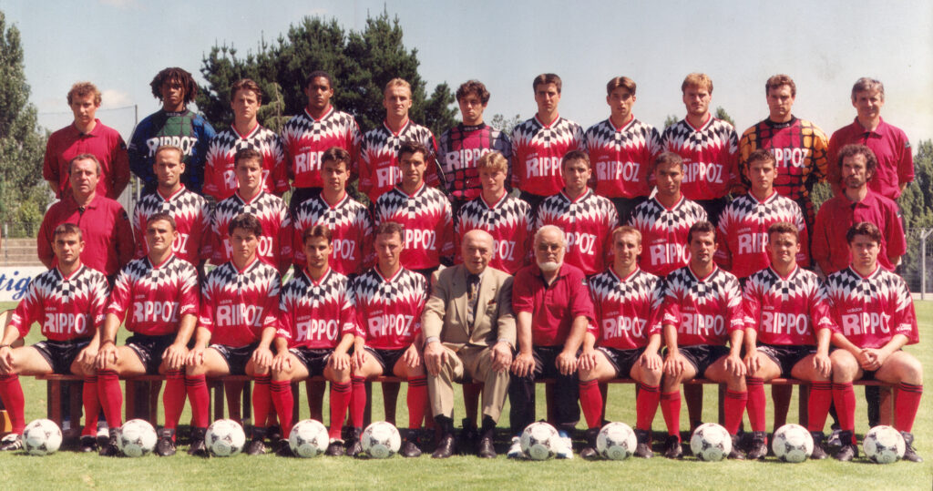 maillot vintage domicile EA Guingamp 1995/1996