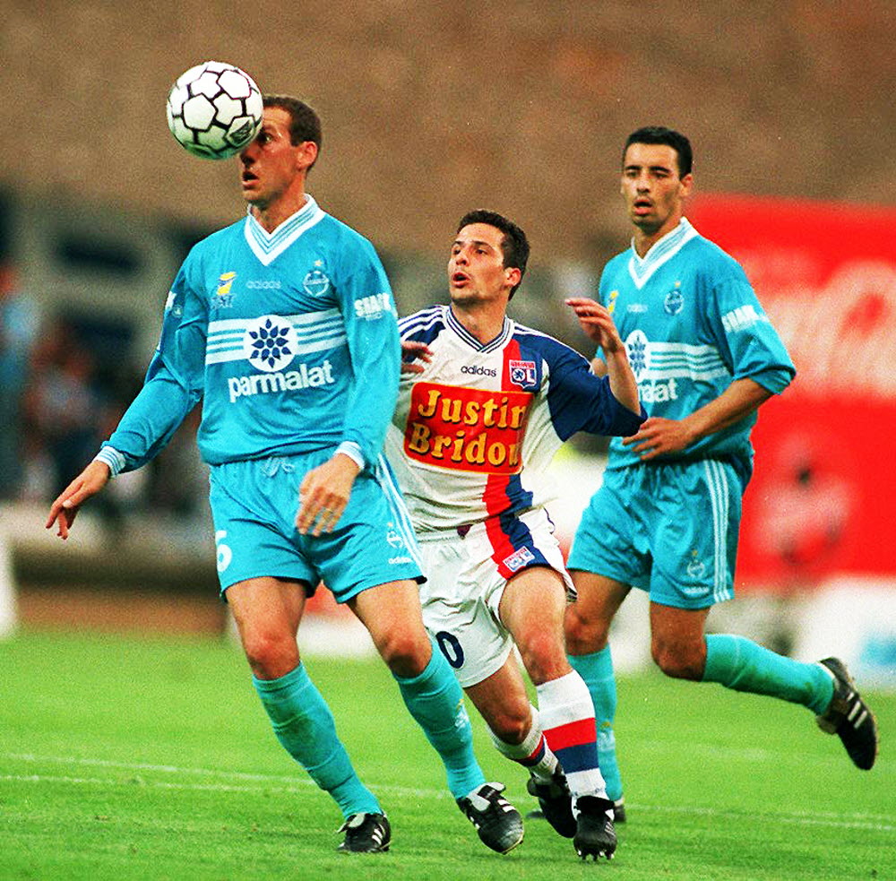 maillot vintage extérieur OM 1996/1997 Parmalat