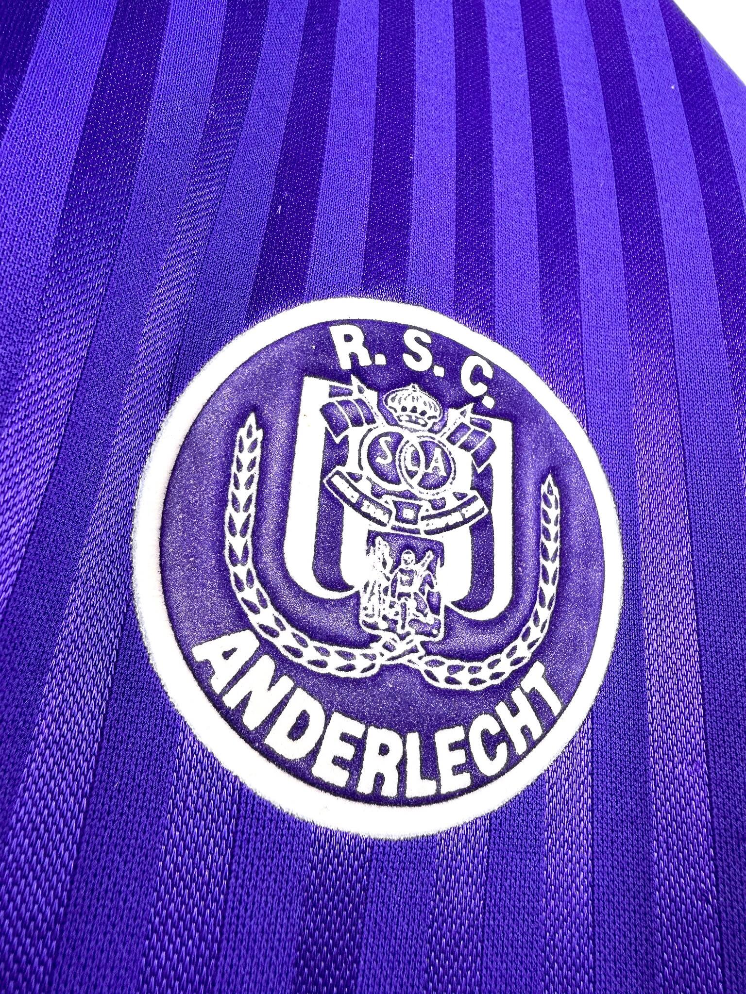 maillot vintage domicile Anderlecht 1990/1992