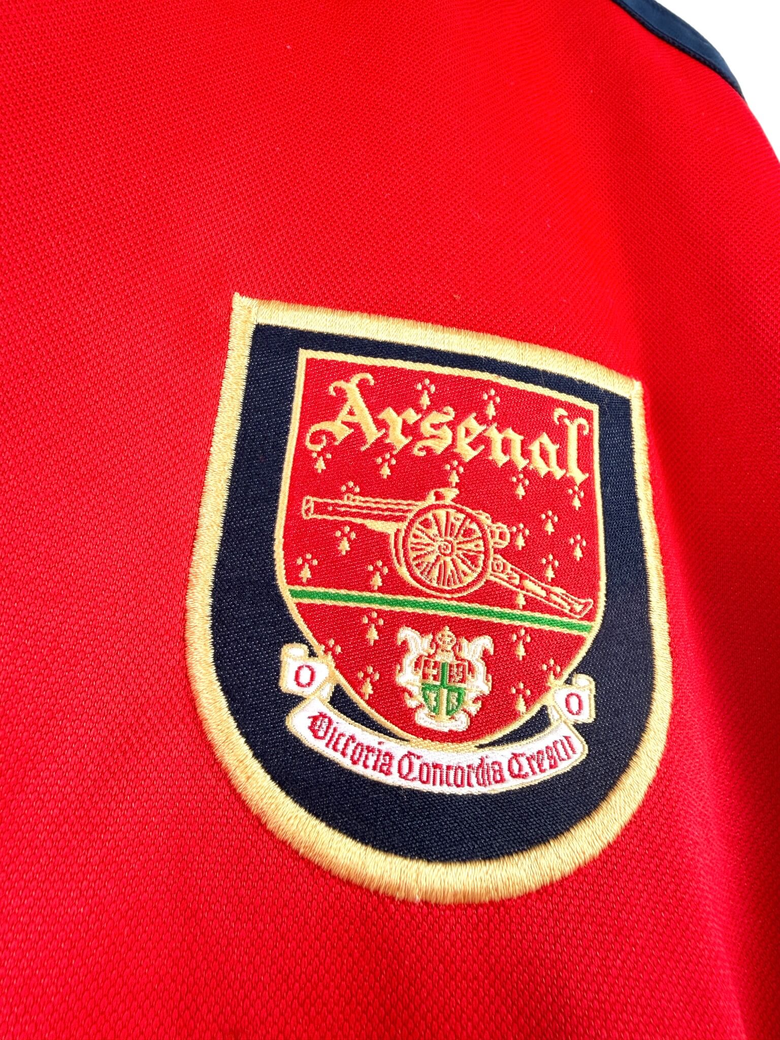 maillot vintage domicile Arsenal 2000/2002 floqué Henry #14