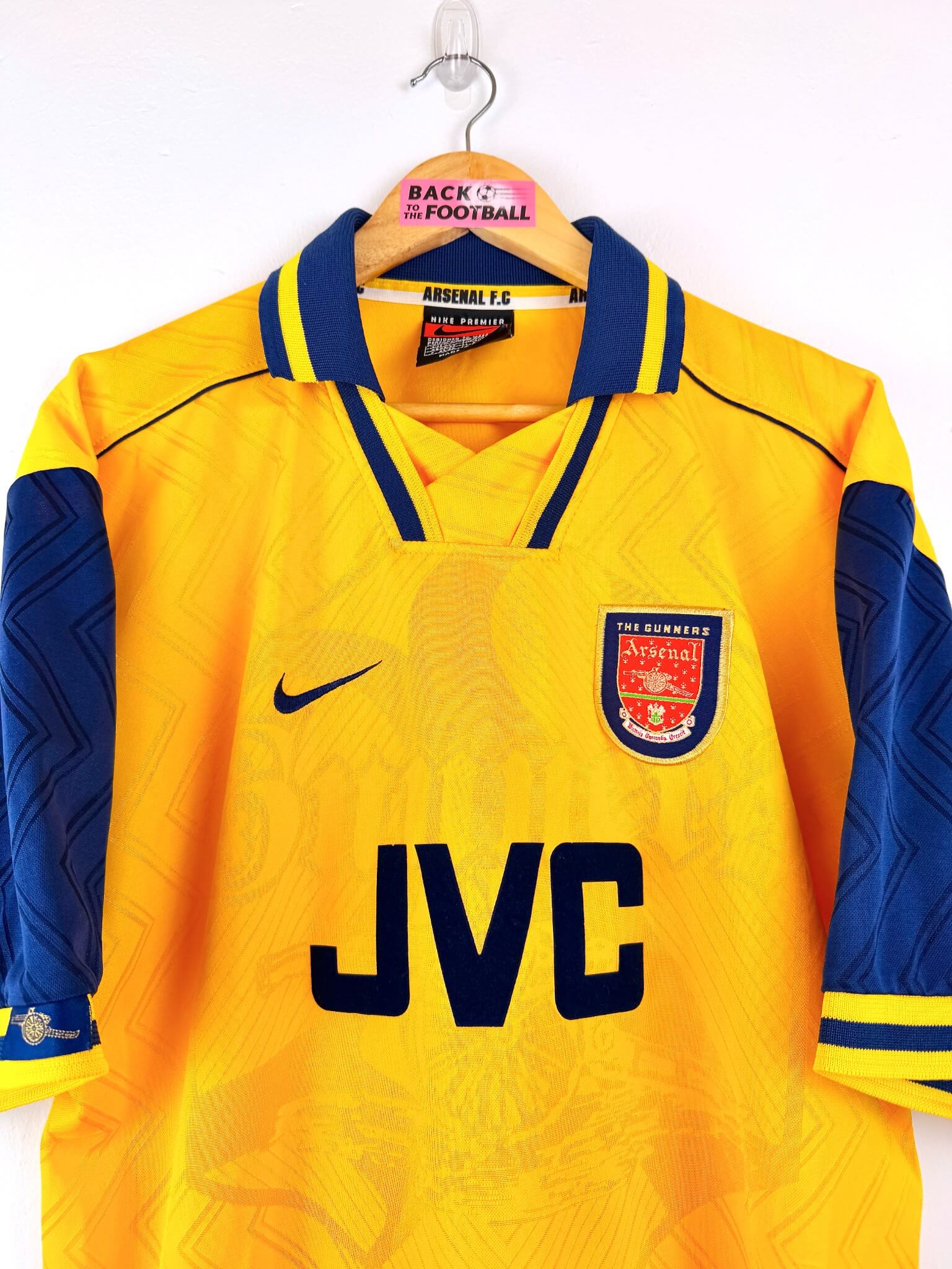 maillot vintage extérieur Arsenal 1996/1997