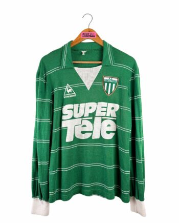 maillot vintage domicile AS Saint-Etienne 1980/1981 manches longues