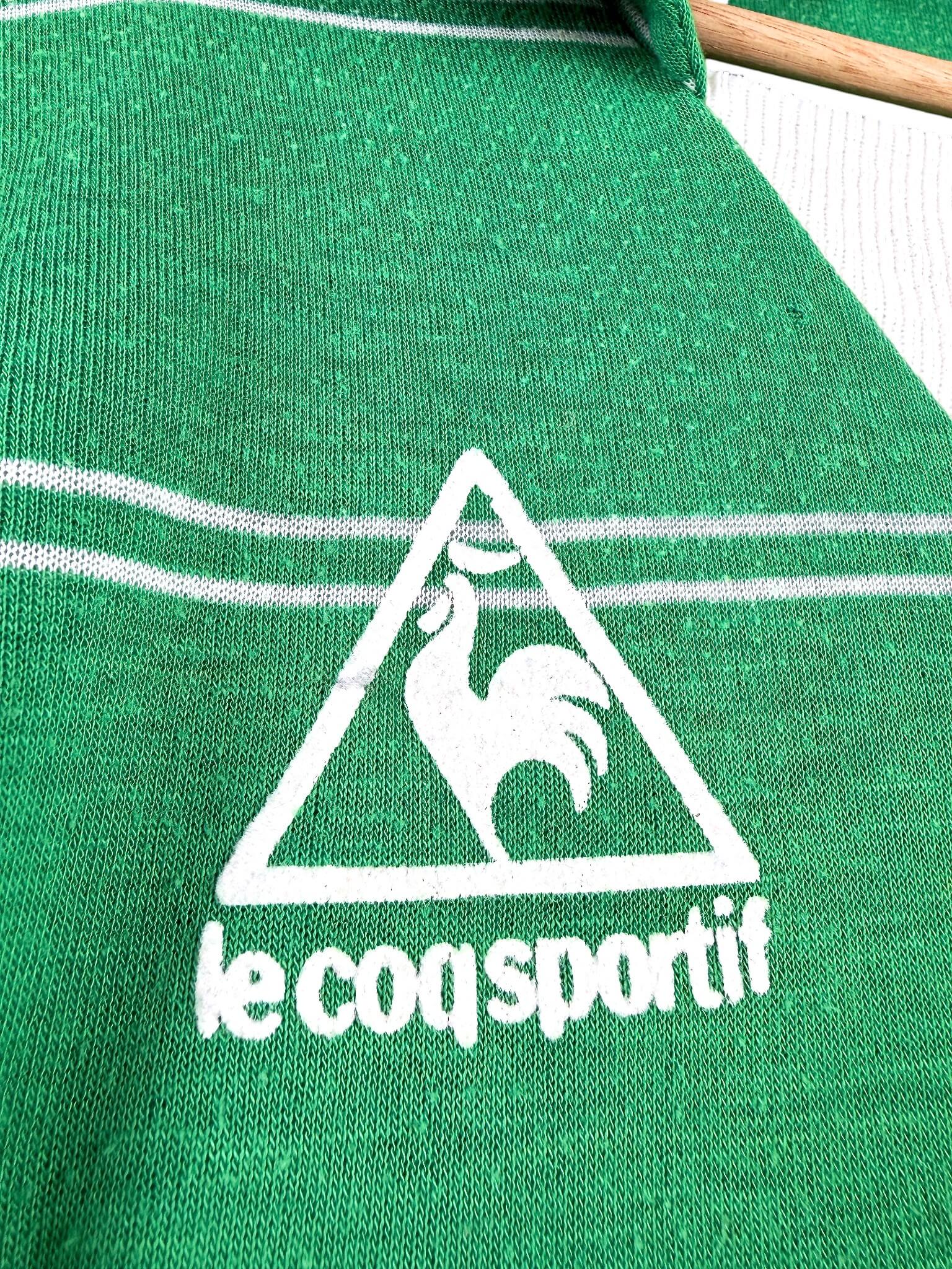 maillot vintage domicile AS Saint-Etienne 1980/1981 manches longues