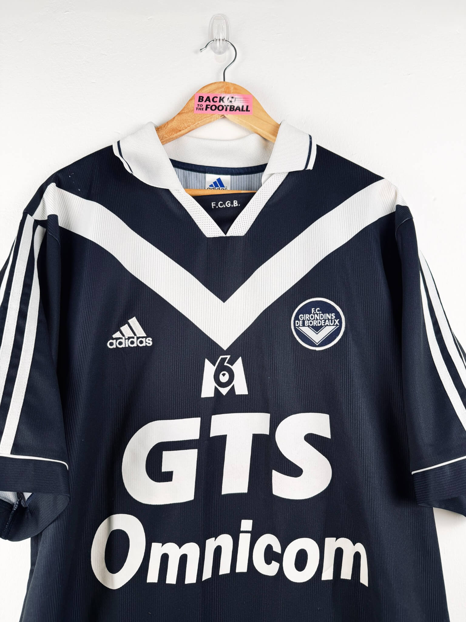 maillot vintage domicile Girondins de Bordeaux 1999/2000