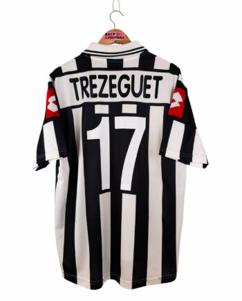 maillot vintage domicile Juventus 2001/2002 floqué Trezeguet #17