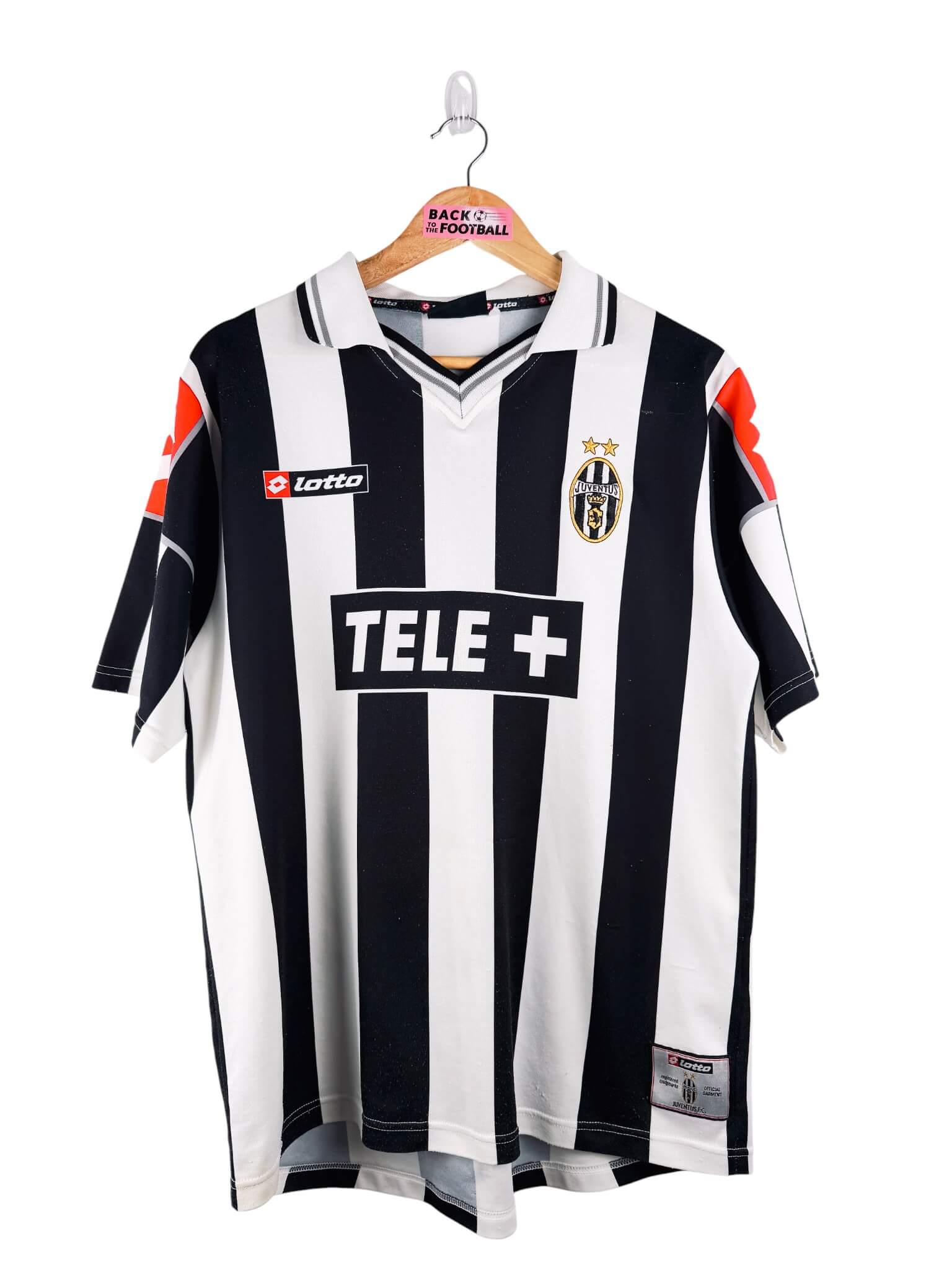 maillot vintage domicile Juventus 2000/2001 floqué Zidane #21