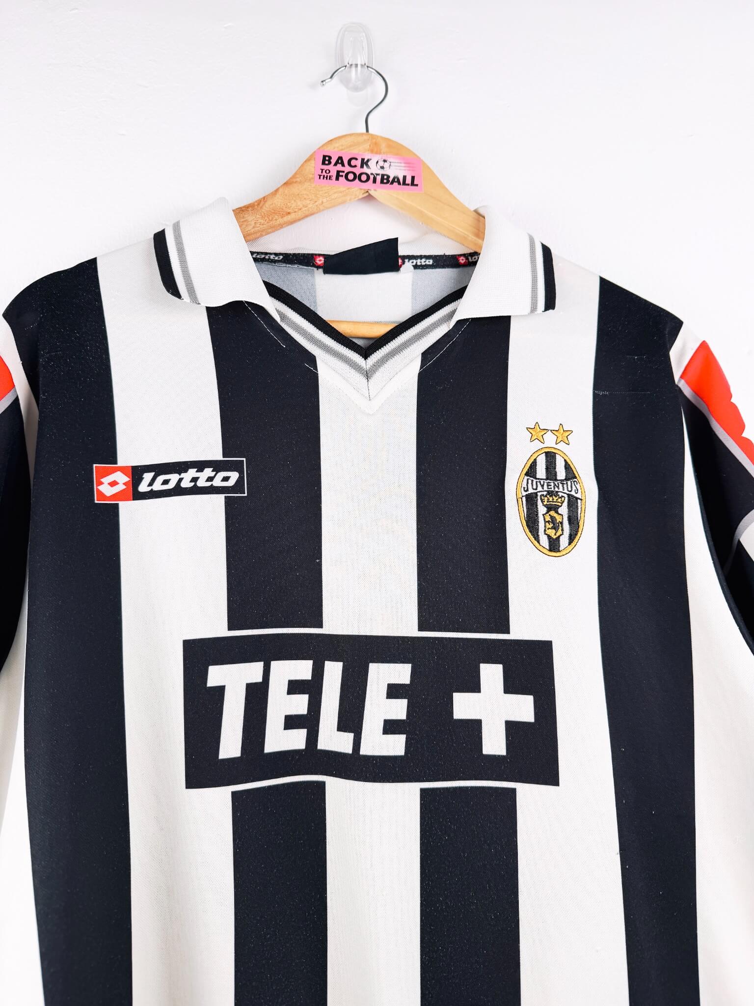 maillot vintage domicile Juventus 2000/2001 floqué Zidane #21