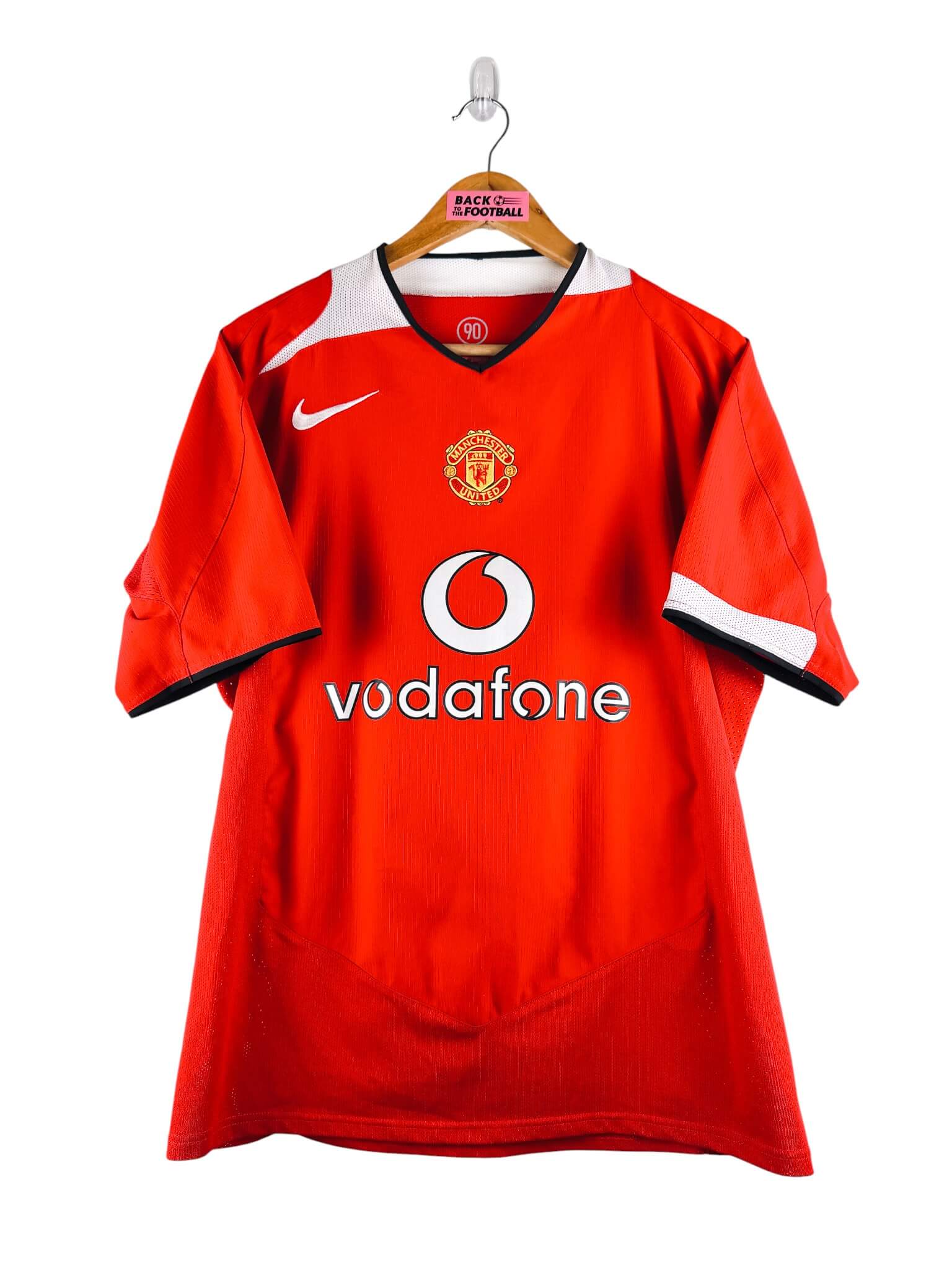 maillot vintage domicile Manchester United 2004/2006 floqué Rooney #8