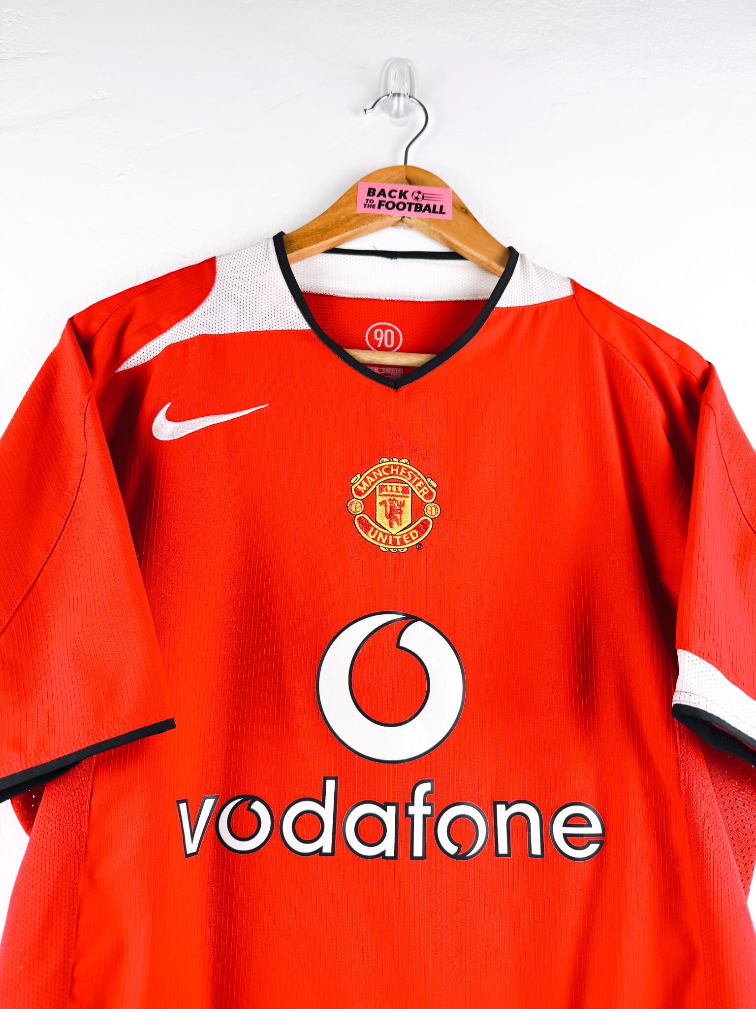 maillot vintage domicile Manchester United 2004/2006 floqué Rooney #8