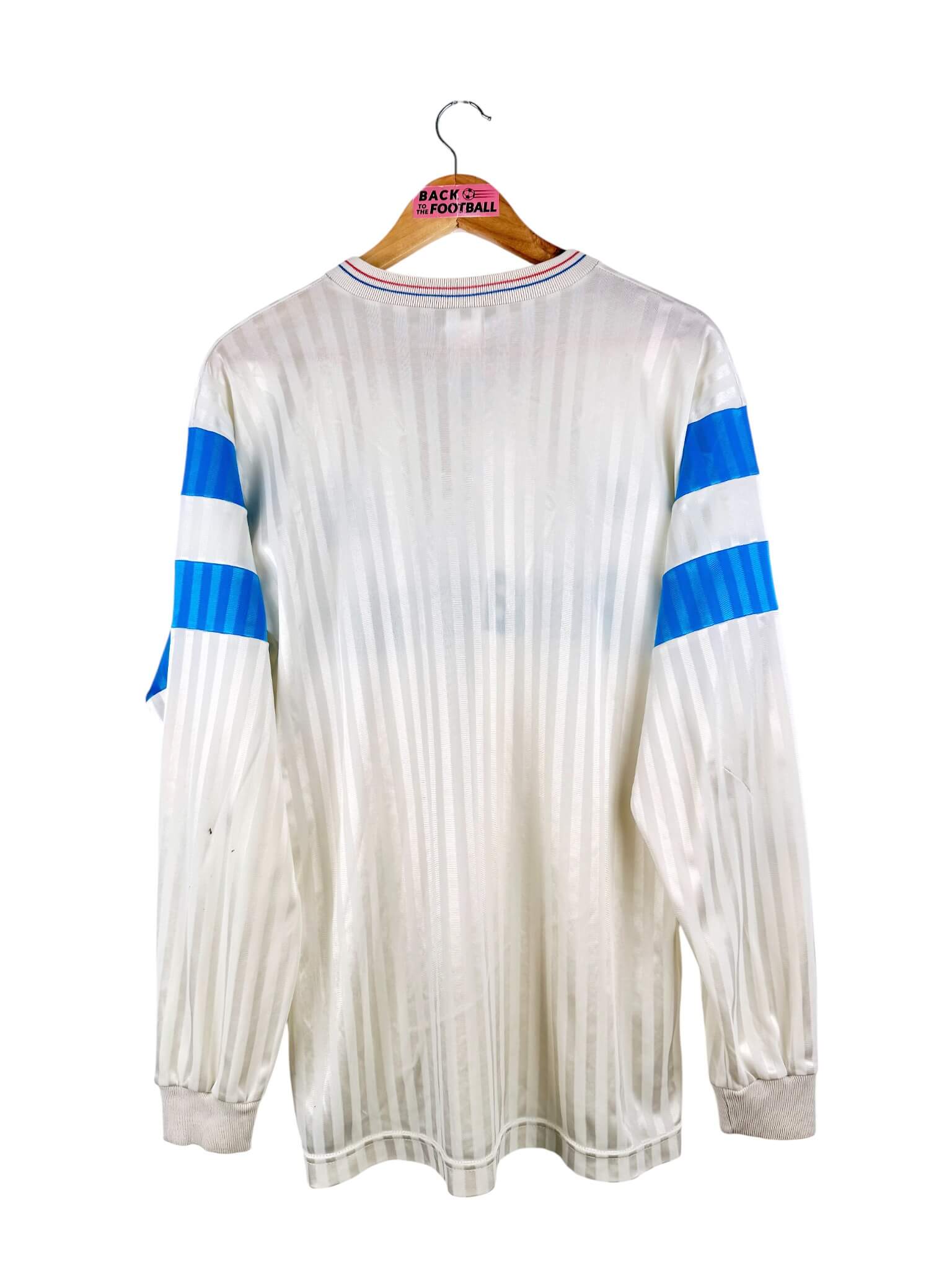 maillot vintage domicile OM 1989/1991 manches longues