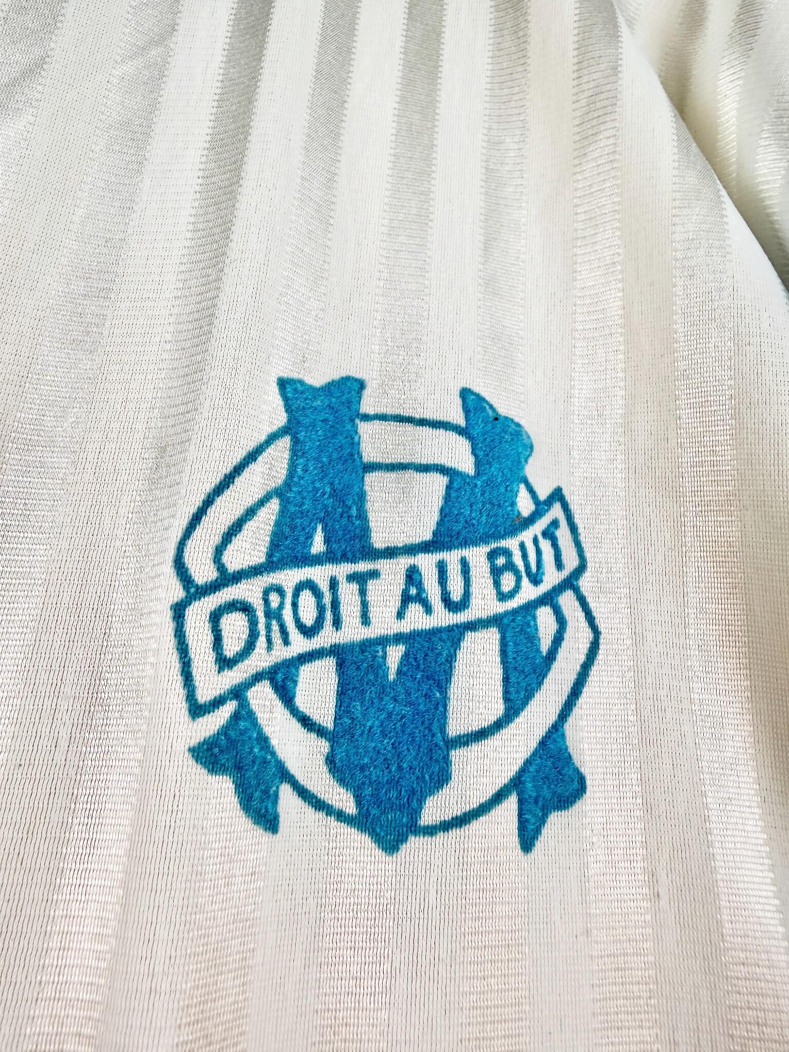 maillot vintage domicile OM 1989/1991 manches longues