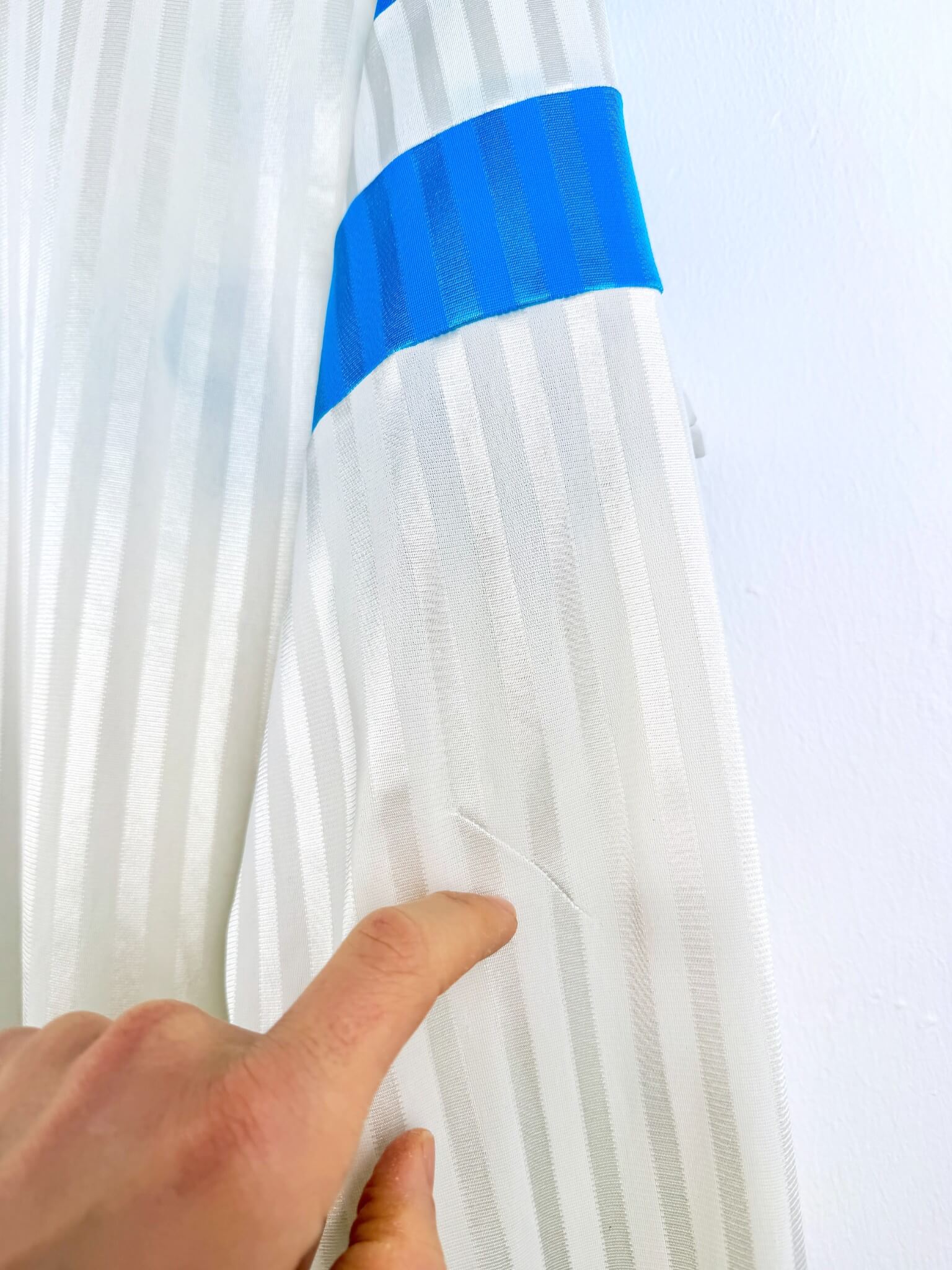 maillot vintage domicile OM 1989/1991 manches longues