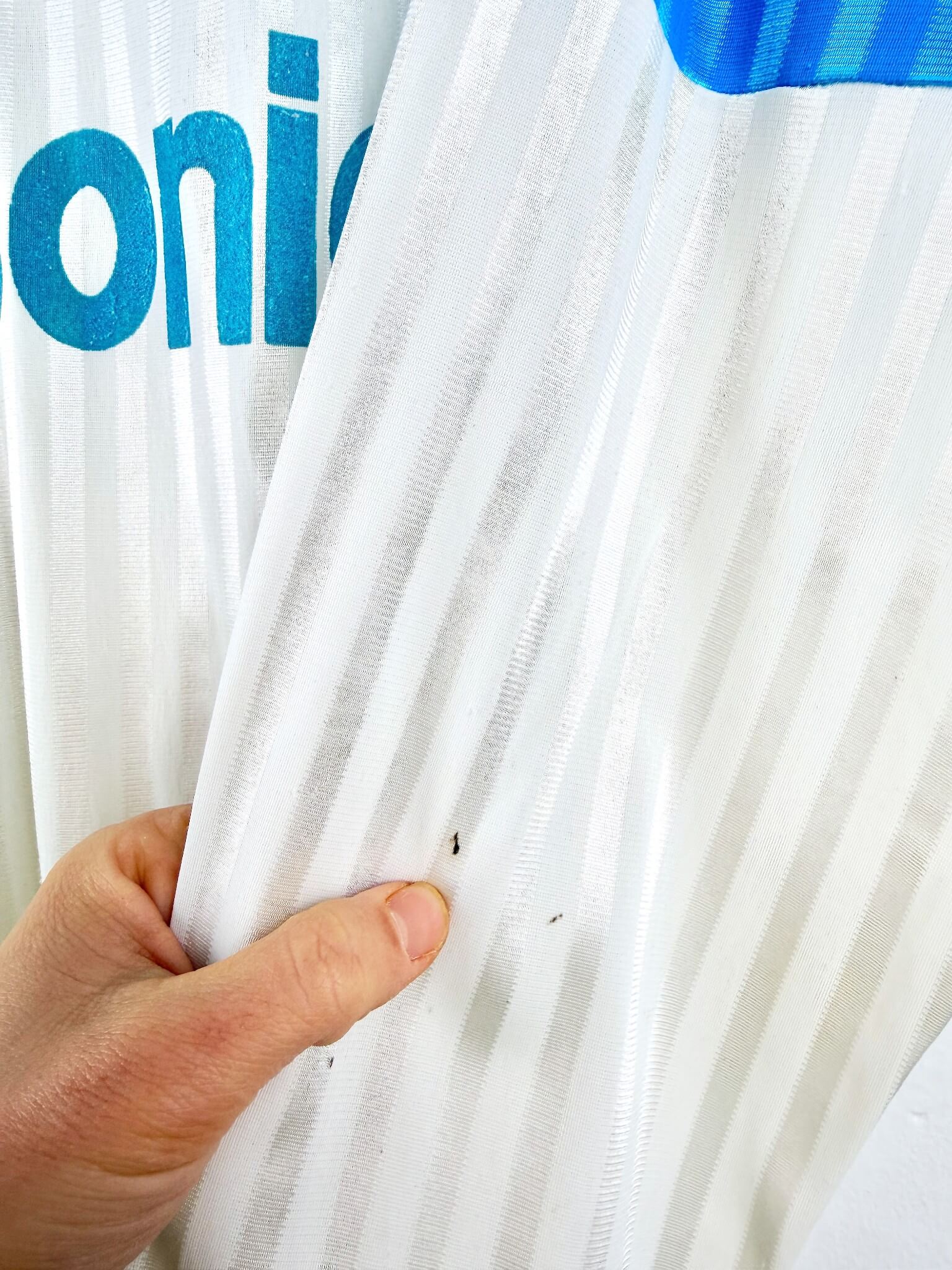 maillot vintage domicile OM 1989/1991 manches longues