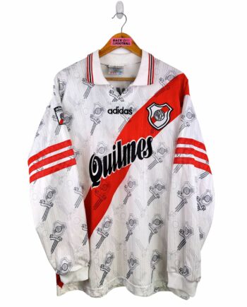 maillot vintage domicile River Plate 1996/1997 manches longues