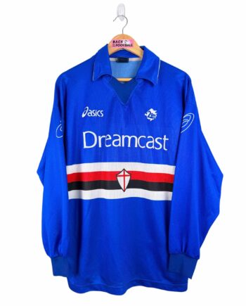 maillot vintage domicile Sampdoria 1999/2000 manches longues